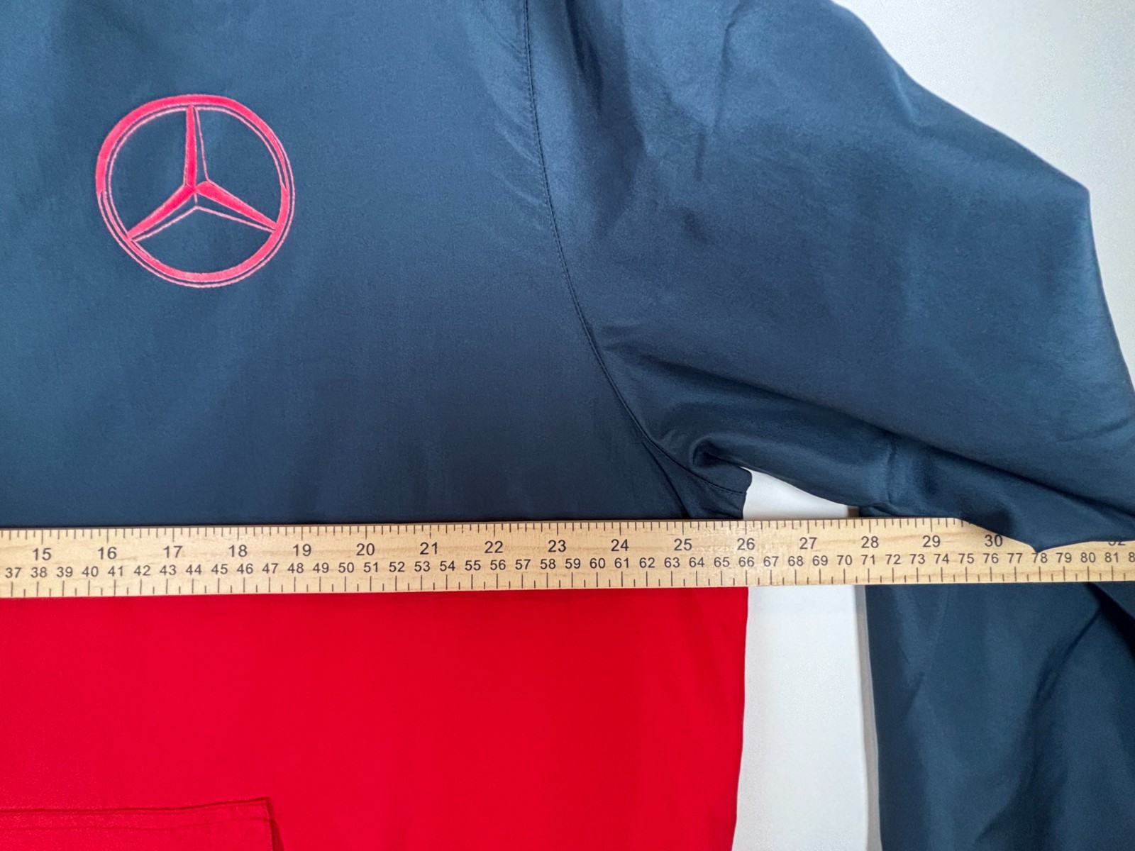Anorak Adjustable 1/4 Zip Hooded Jacket – Mercedes Logo Unisex 2XL