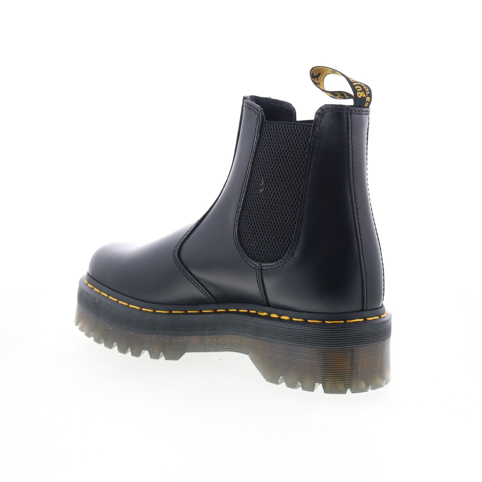 Dr. Martens 2976 Quad Chelsea 24687001 Mens Black Leather Chelsea Boots