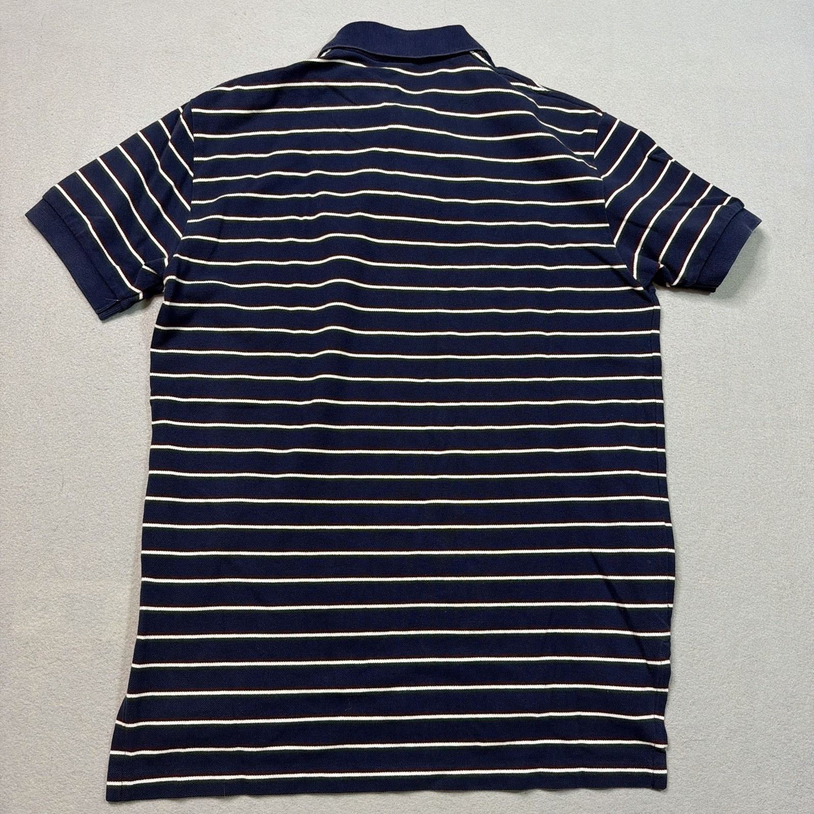 Ralph Lauren Polo Classic Blue White Stripe Pullover Shirt Size Medium