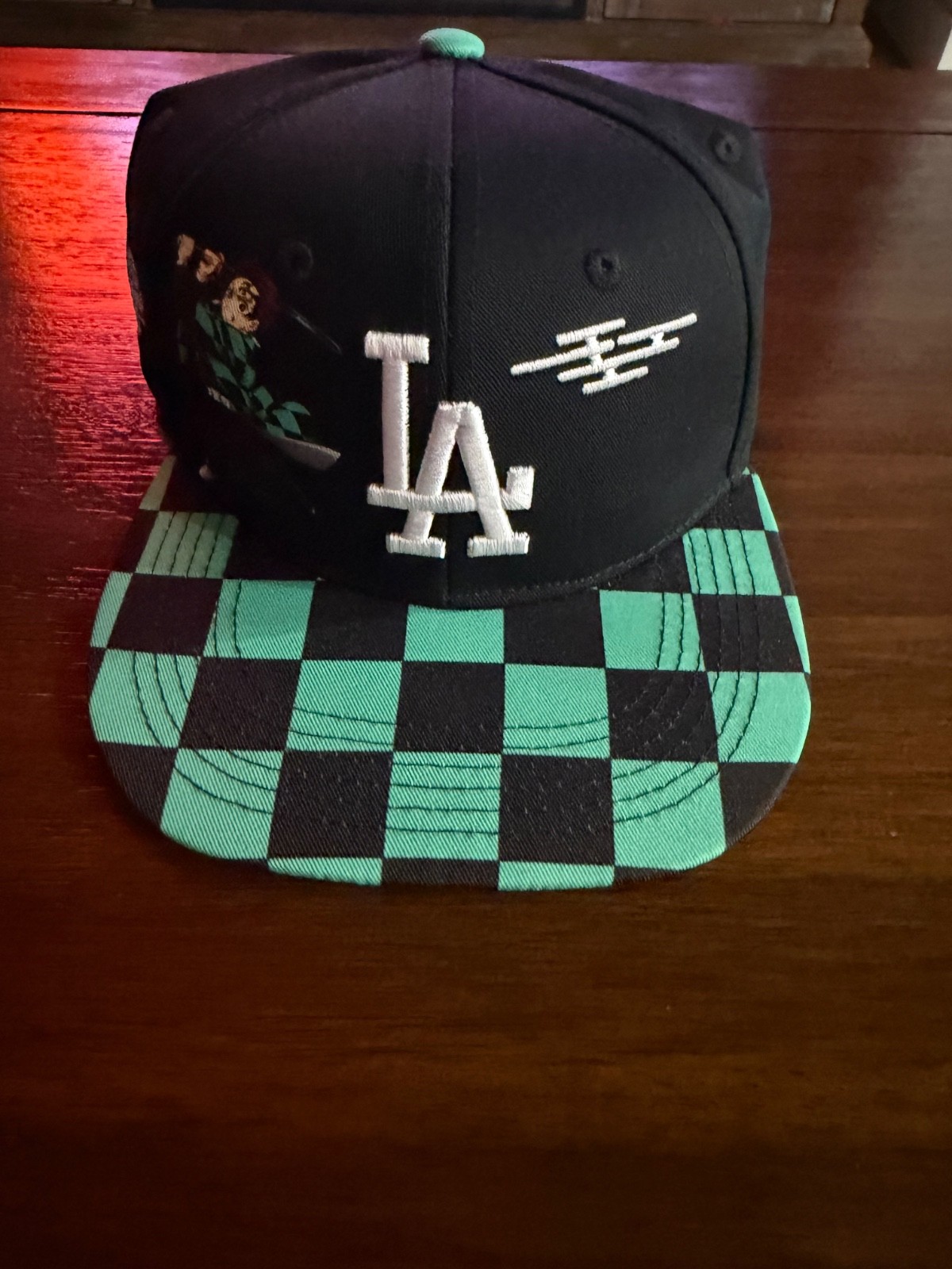 LA Los Angeles Dodgers x Demon Slayer SGA Baseball Hat Cap Snapback