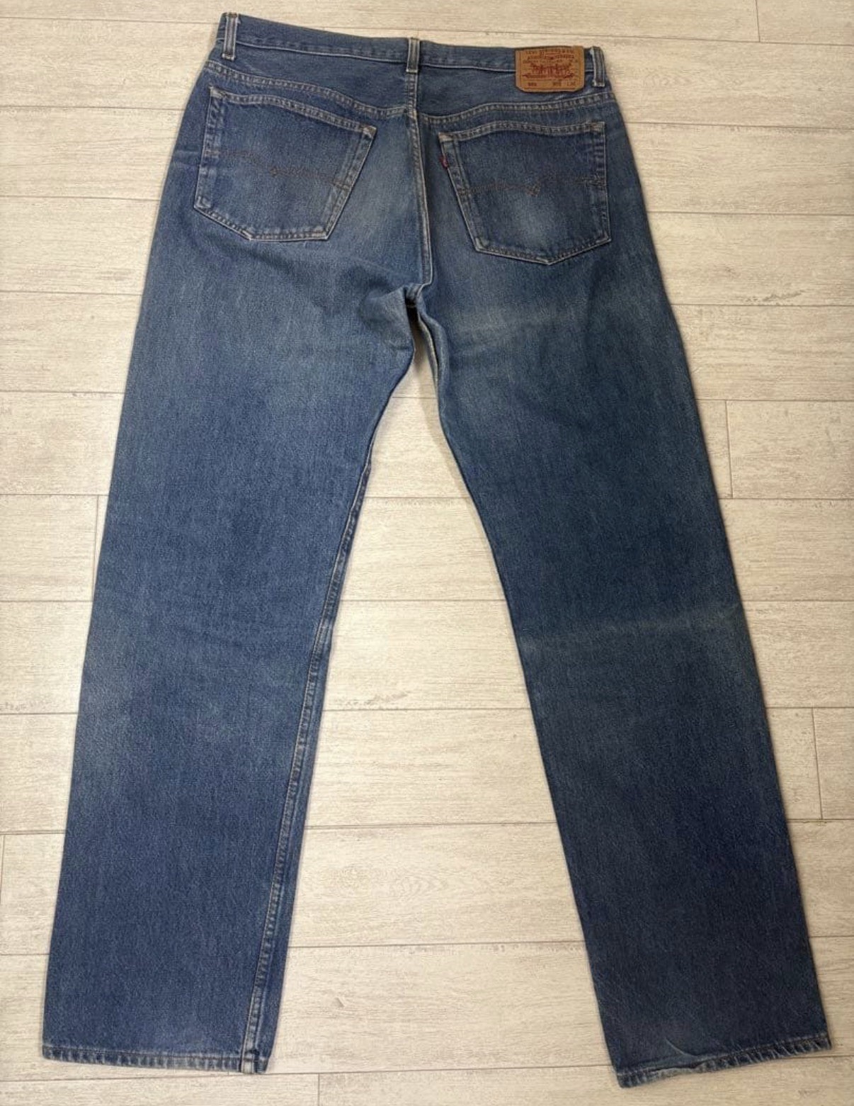 Vintage Levi’s 501 Valencia Redline Selvedge Denim W38 L36 USA 1990s Big Size