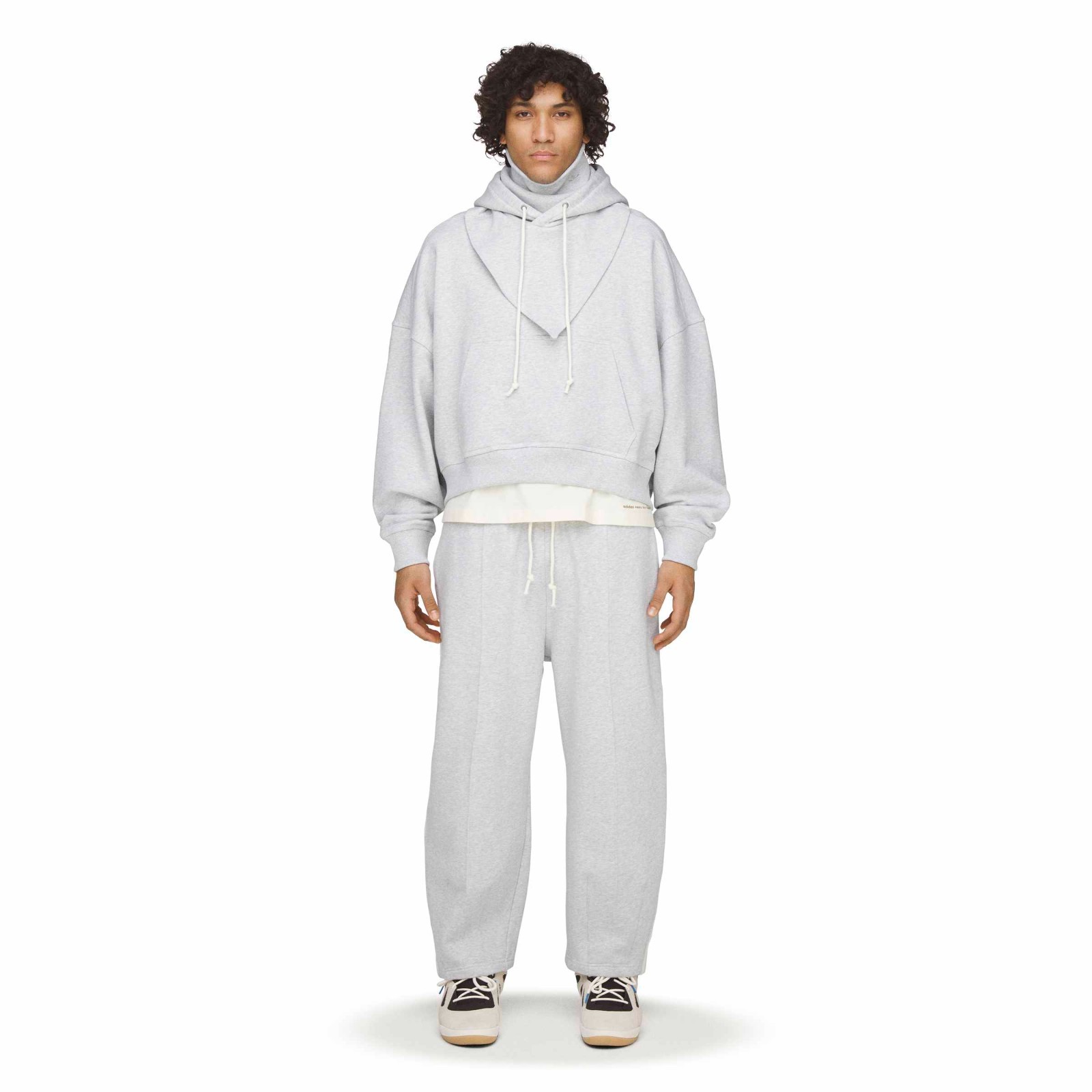 Adidas x Bad Bunny Heavy Weight (Light Grey Heather) Men’s Sweat Pant KF1795