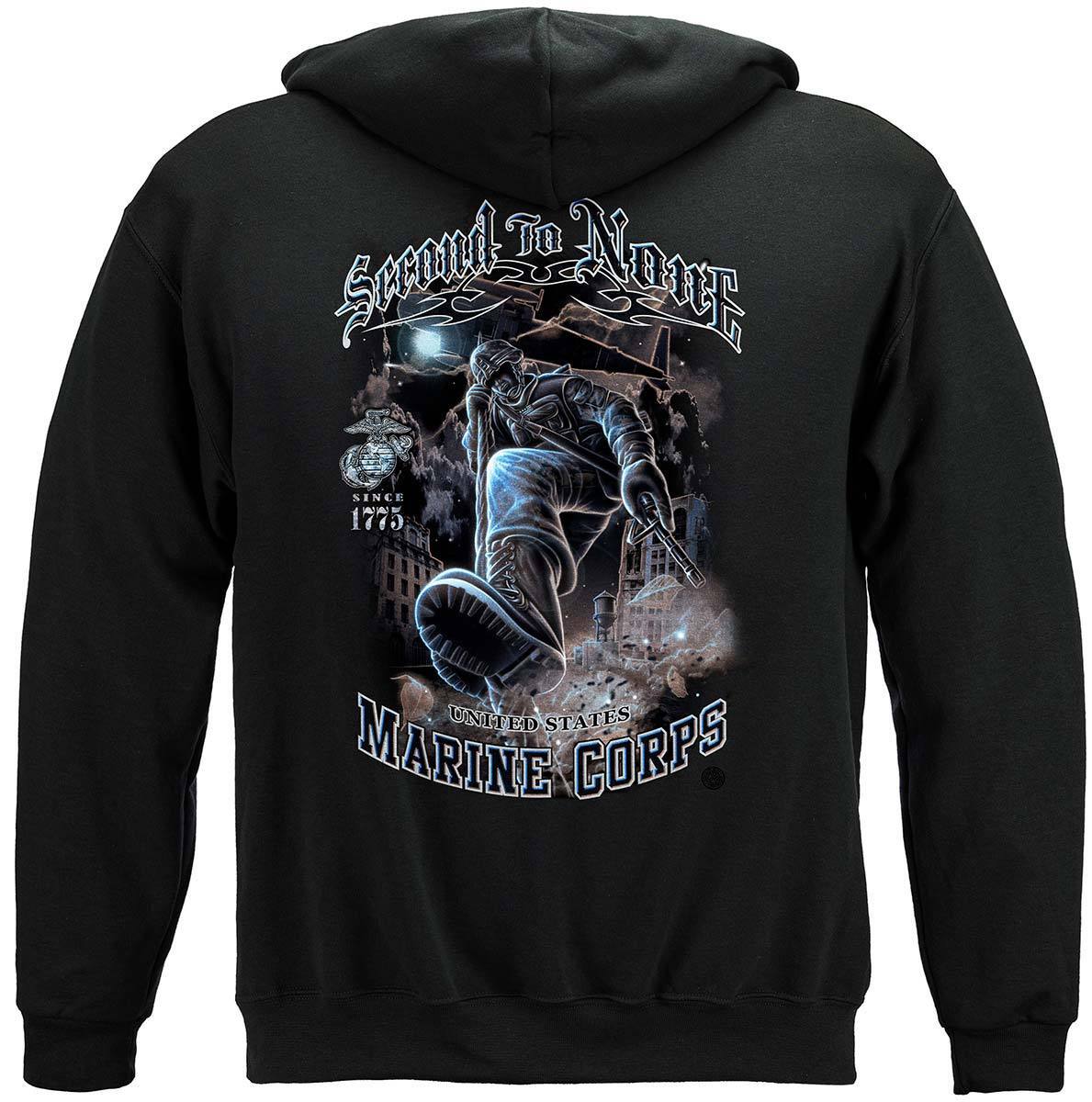 U.S.M.C. Second To None Shirts & Hoodies