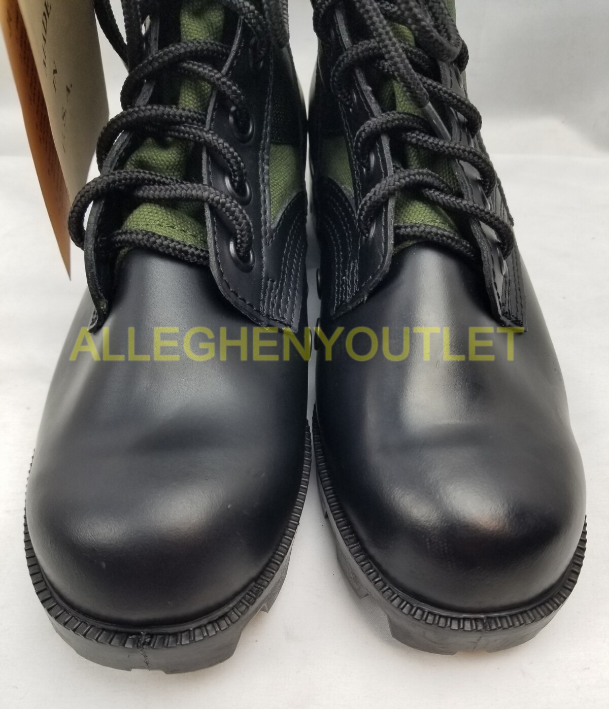 Vietnam Jungle Boots, 8″ Leather / Canvas, Military Army Tactical, MADE IN USA