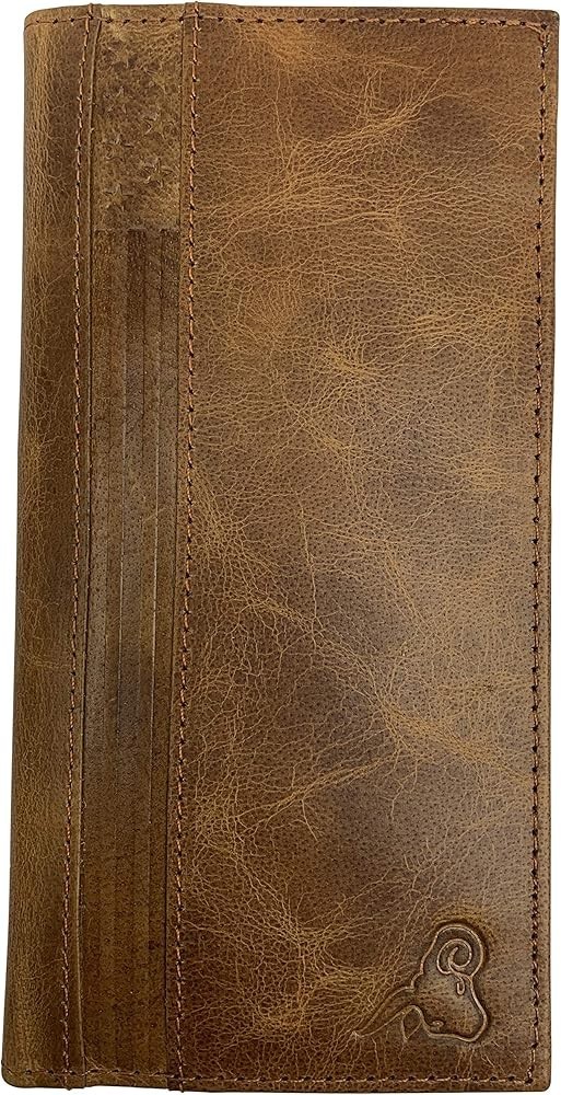 Cavelio Genuine Leather Checkbook Cover Wallet For Men & Women RFID Blocking