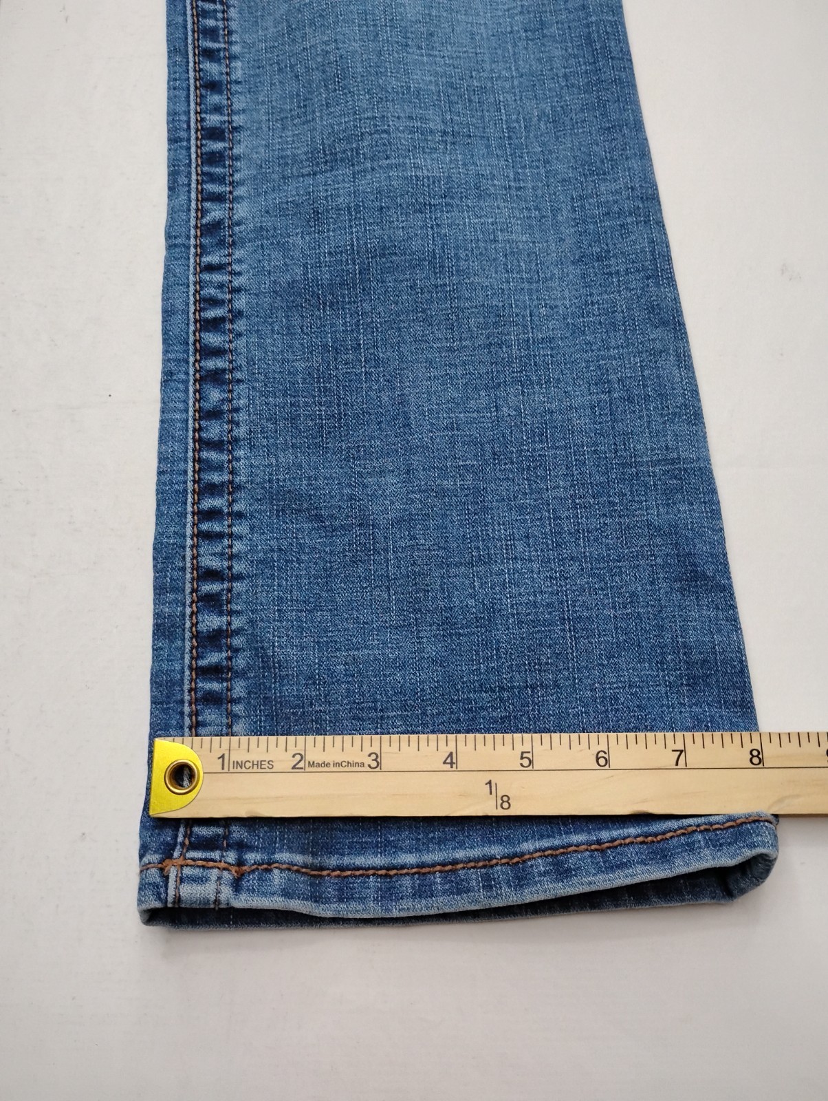 Wrangler Willow Bootcut Ultimate Riding Jeans Womens 8 Blue Denim Mid Rise