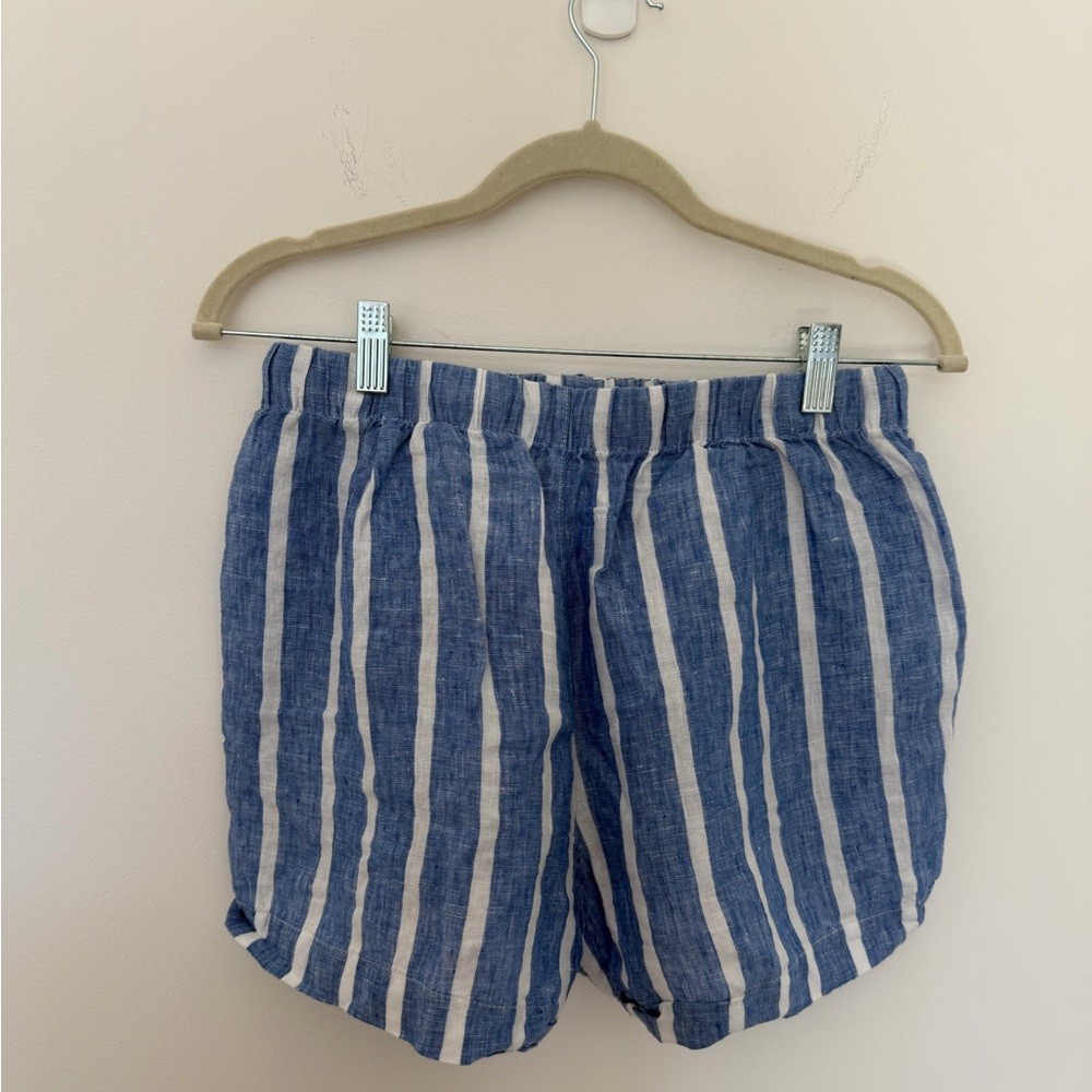 💙 Birds of Paradise by Trovata Chambray Linen Shorts | Size S 💙