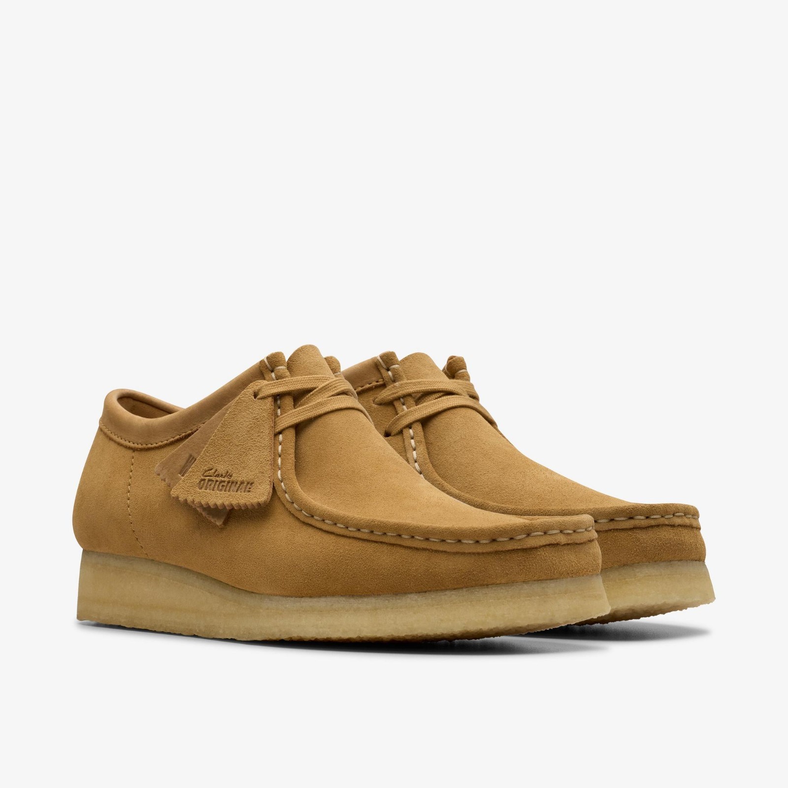 Clarks Originals Men’s Wallabee Mid Tan Suede 26180198