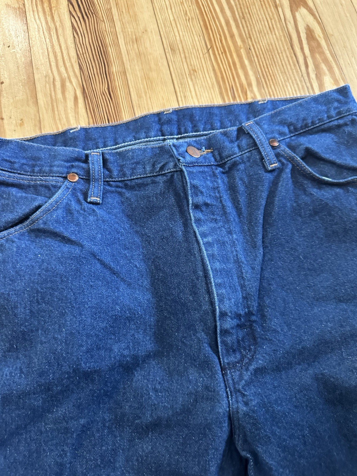 Wrangler 13MWZ Cowboy Cut Jeans – Blue 36 x 32 Vintage