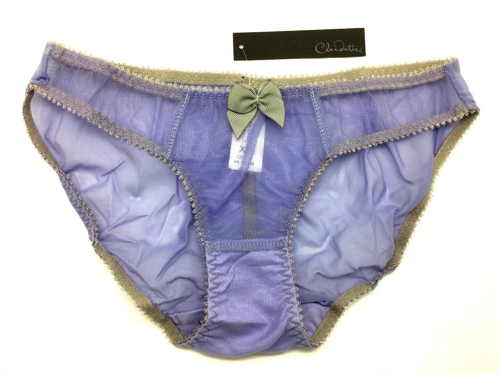 Love Claudette Dessous Mesh Parma Violet Bikini Panty Women’s Lingerie Intimates
