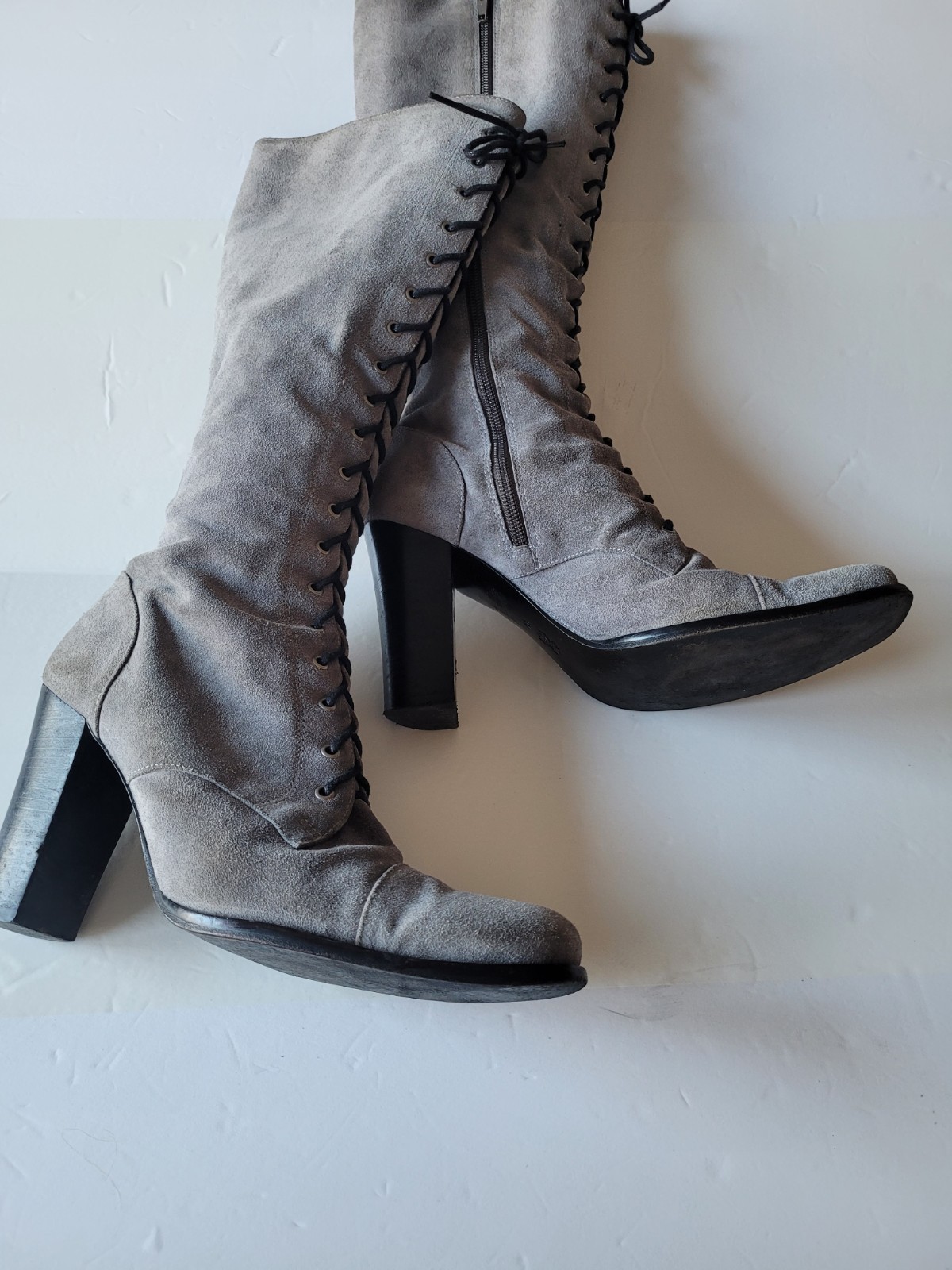jessica bennett Suede Gray Boots Size 9