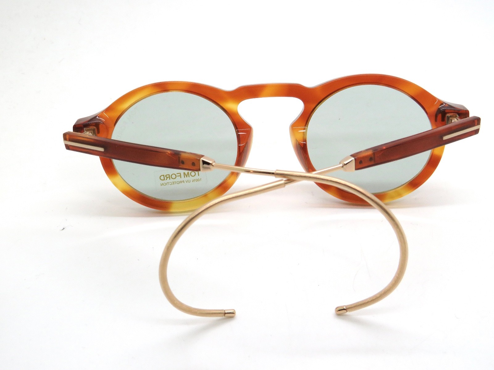 TOM FORD FT 0632/S 53A Grant-02 Light Havana/Gold Authentic Sunglasses