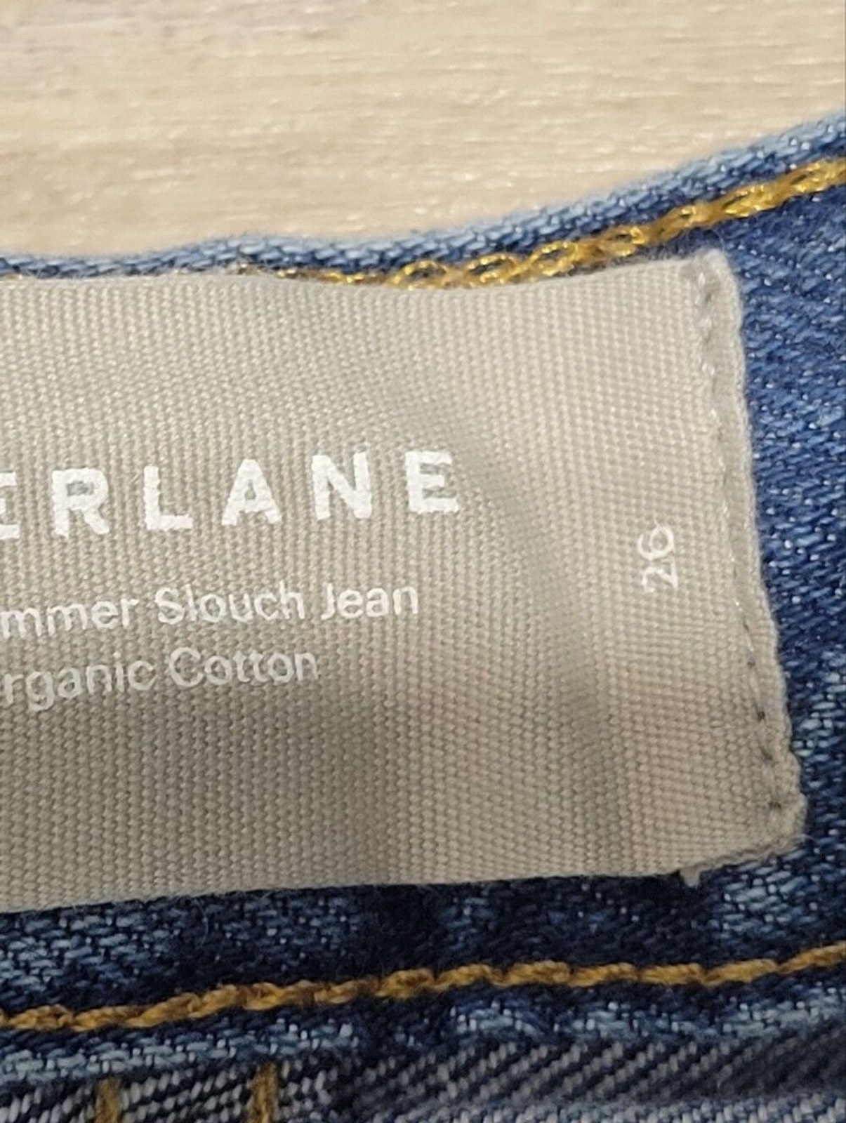 Everlane The Summer Slouch Jean Womens Size 26 Blue