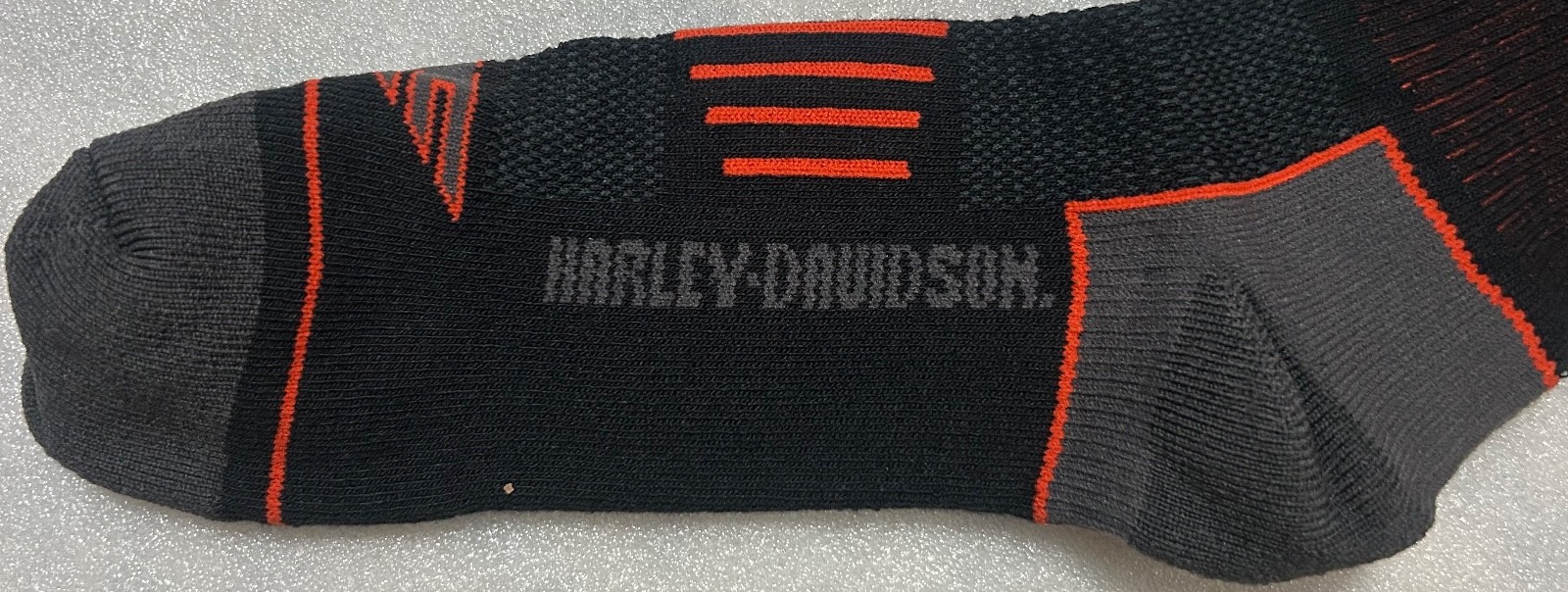 2 Pack USA Made Harley Davidson Motorcycle Reinforced Riding Socks Size 9-13 CC