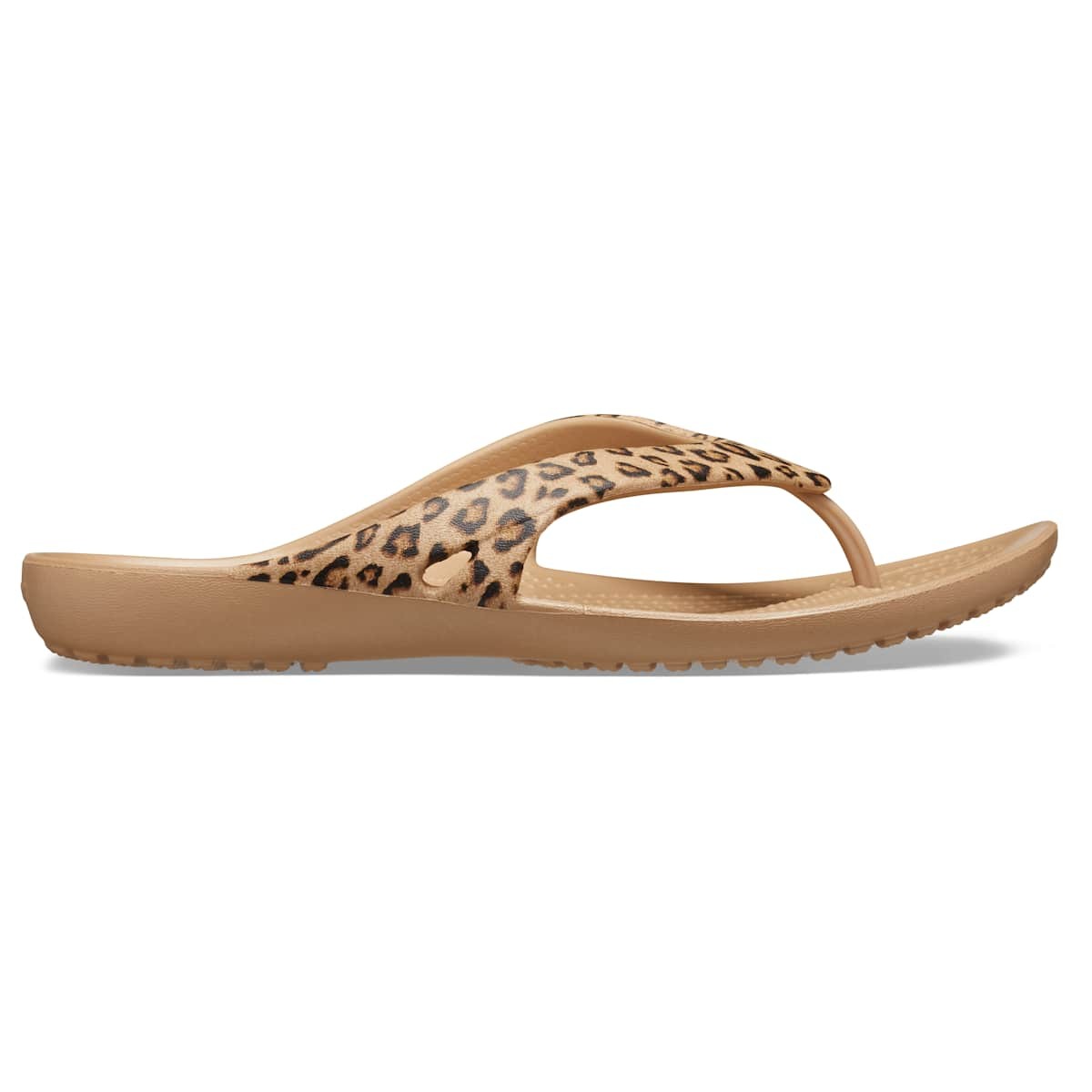Crocs Women’s Kadee II Leopard Flip Flops