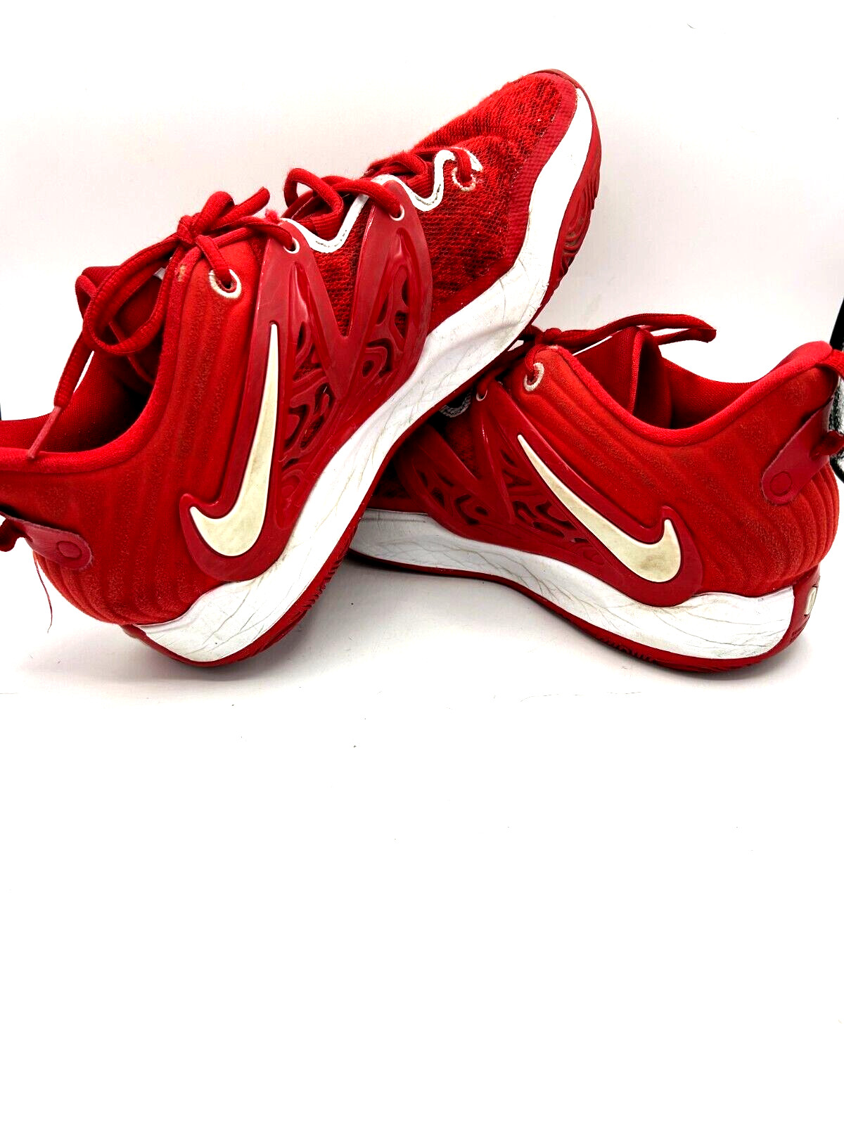 NIKE KD15 KD 15 TB KEVIN DURANT UNIVERSITY RED-WHITE DO9826-600 MEN’S SZ 10.5