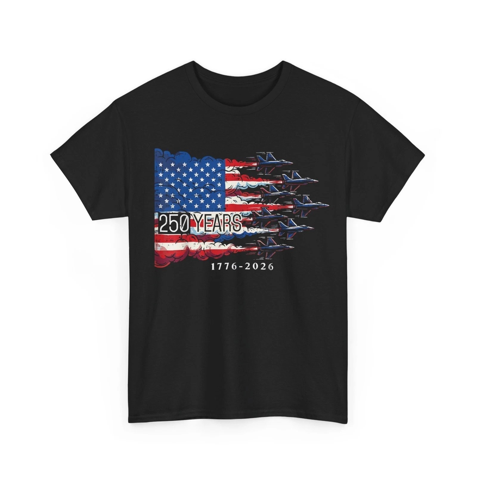 America 250th Anniversary USA Flag Tee