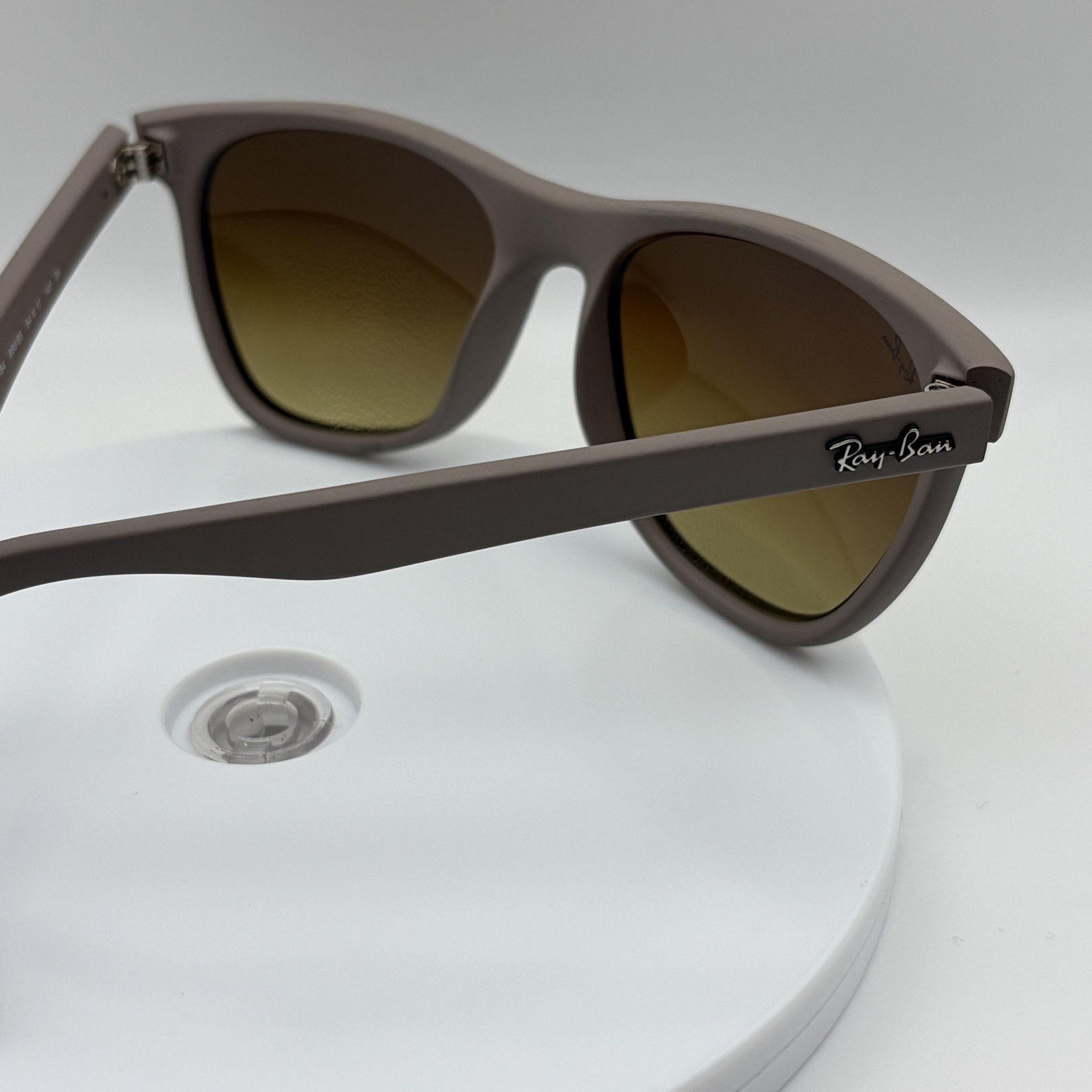 Ray-Ban Sunglasses Mens Brown Gradient Lens Square Plastic 54mm RB4184 886/85