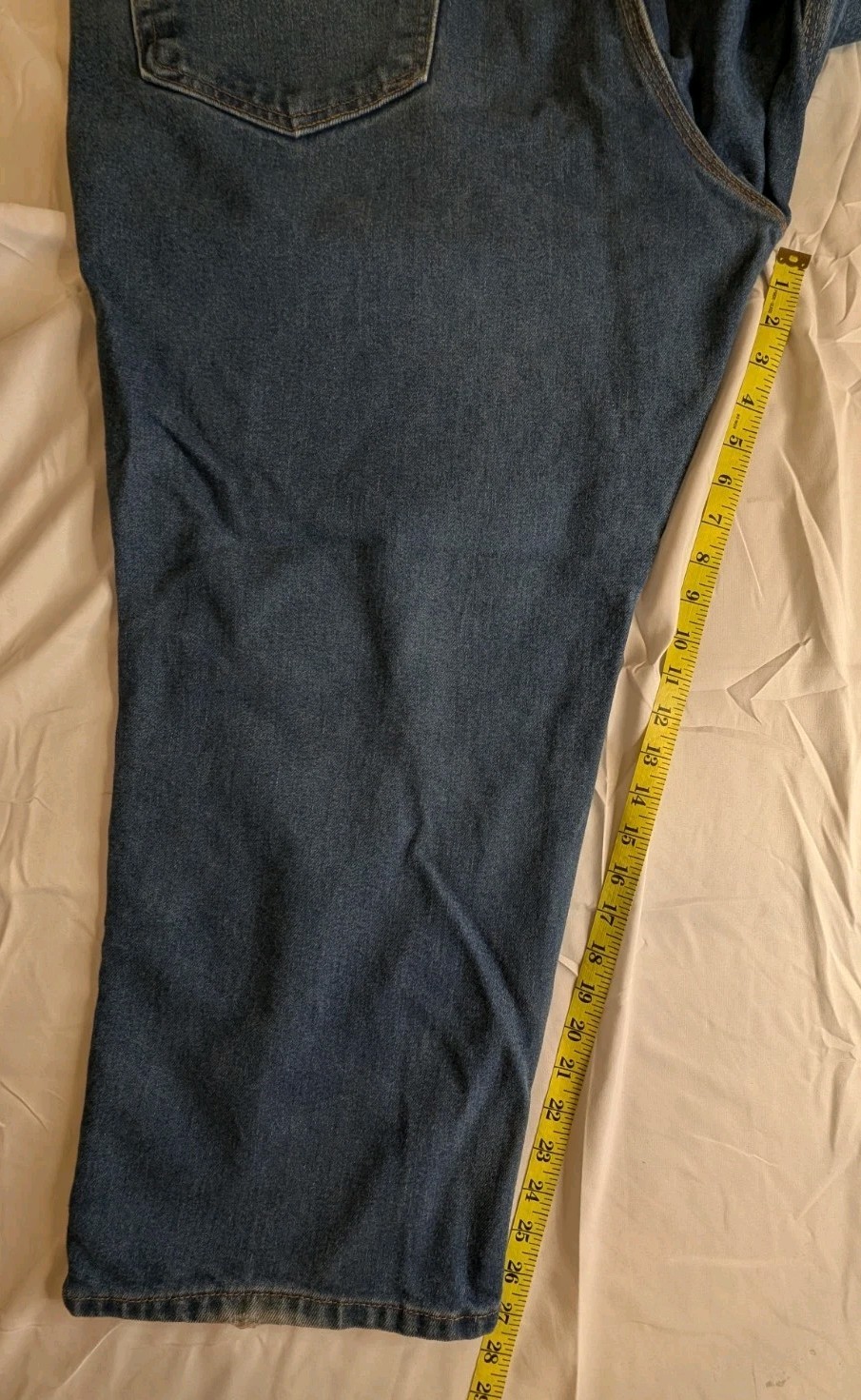 Tyndale FR Men’s Broken-In Relaxed Fit Blue Jeans F290T CAT 2 Denim 44 28 FRMC