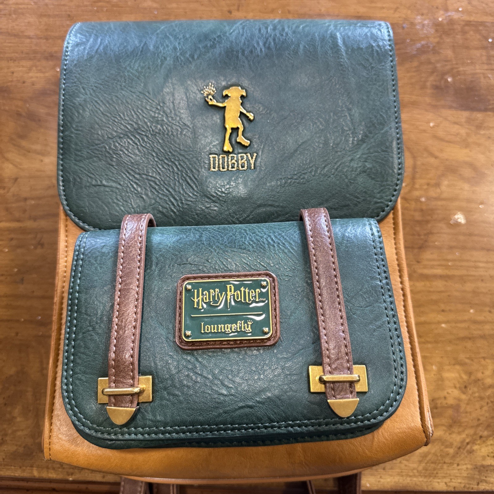 Loungefly Harry Potter Dobby Flap Mini Backpack Campus Has No Master Free Elf