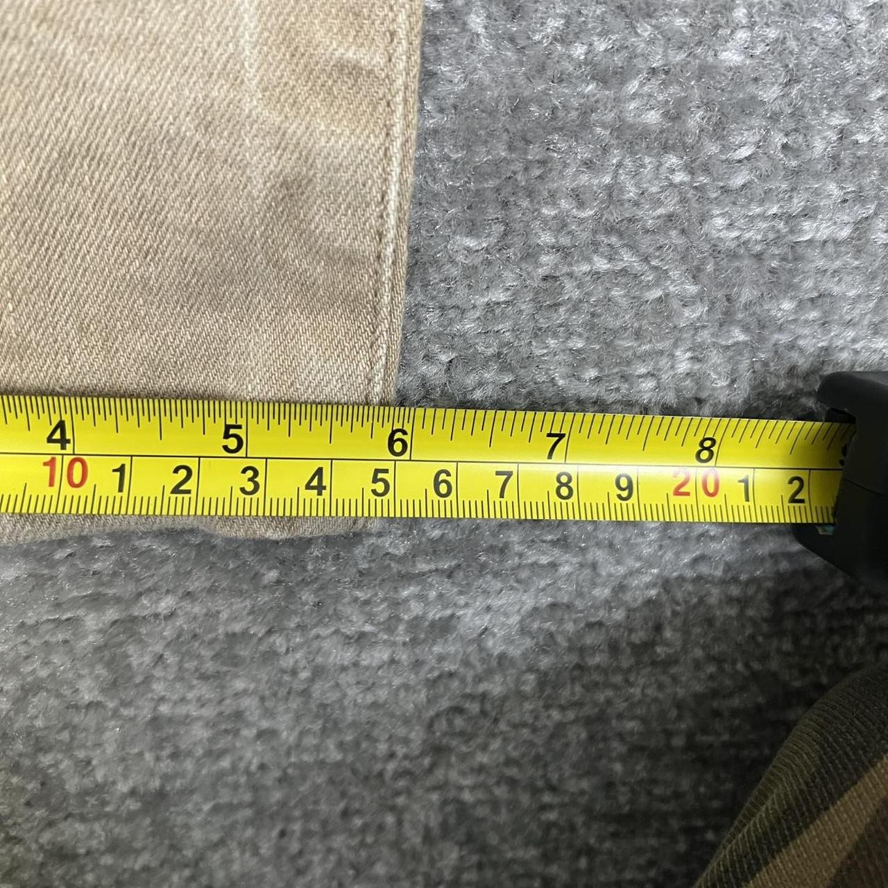 John Elliot Made In Japan Men’S Beige Slim Fit Jeans Size 31 Fits 33X32