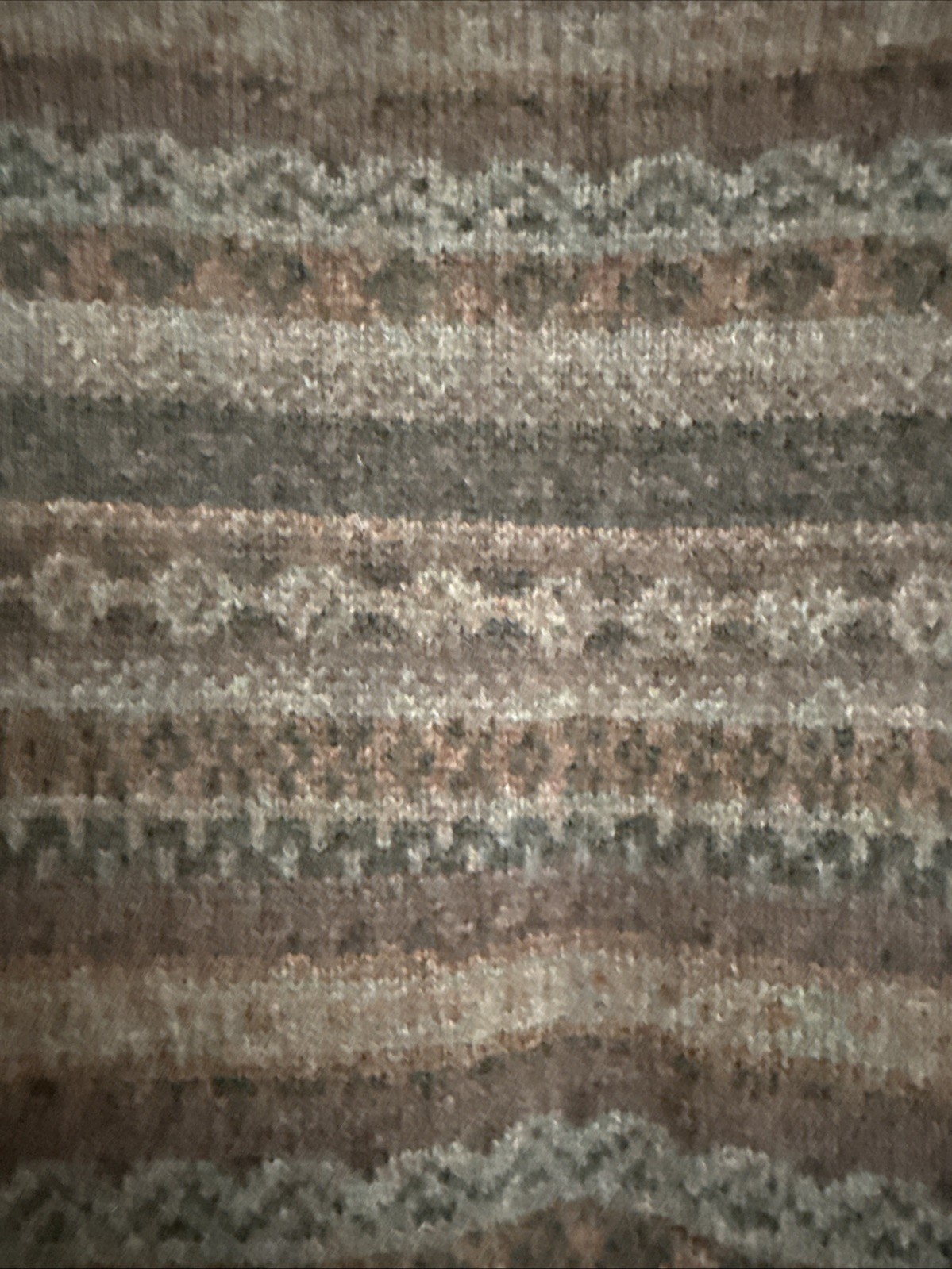 Vintage L.L. Bean Fair Isle Sweater Vest Men’s Large 100% Lams Wool