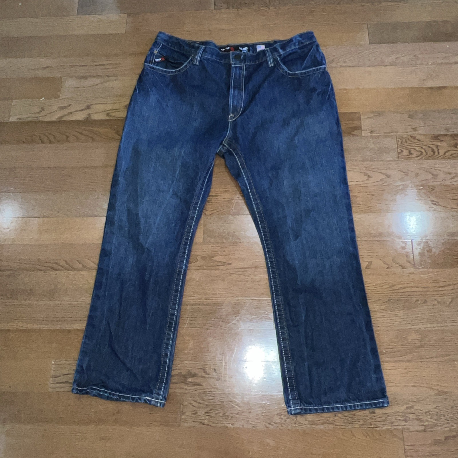 Ariat Mens FR M4 Relaxed Bootcut Jeans Fit 40×29 Workwear Casual Outdoors Safety