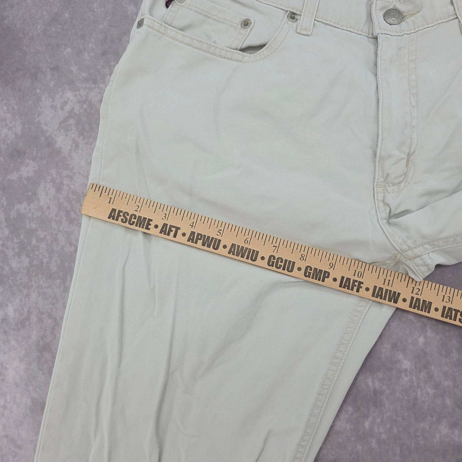 Polo Jeans Co Ralph Lauren Saturday 30×29 Jean Beige Khaki Straight Leg Casual