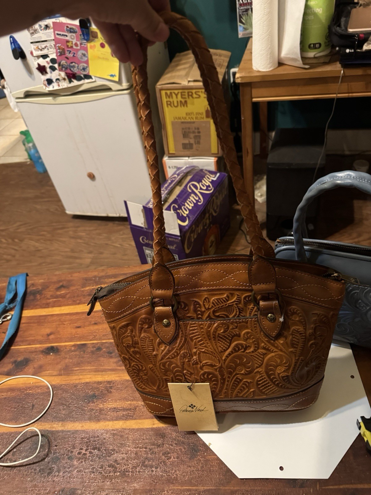 Patricia Nash Leather Handbag