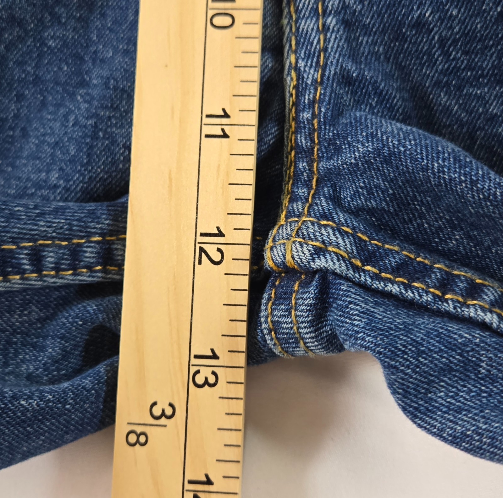 Levis Mens 38×30 514 Jeans Straight Leg Medium Wash Stretch