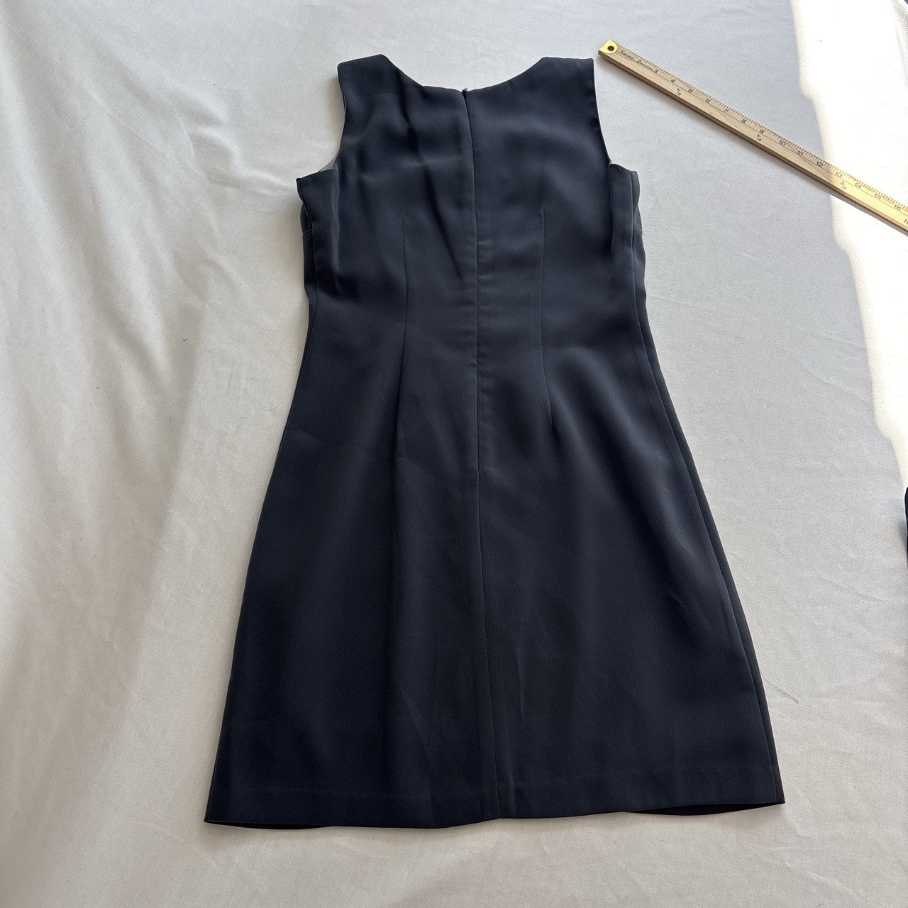 CDC Women’s 4 Black 2-Pc Dress Suit Set Cropped Notch Lapel Lined Jacket