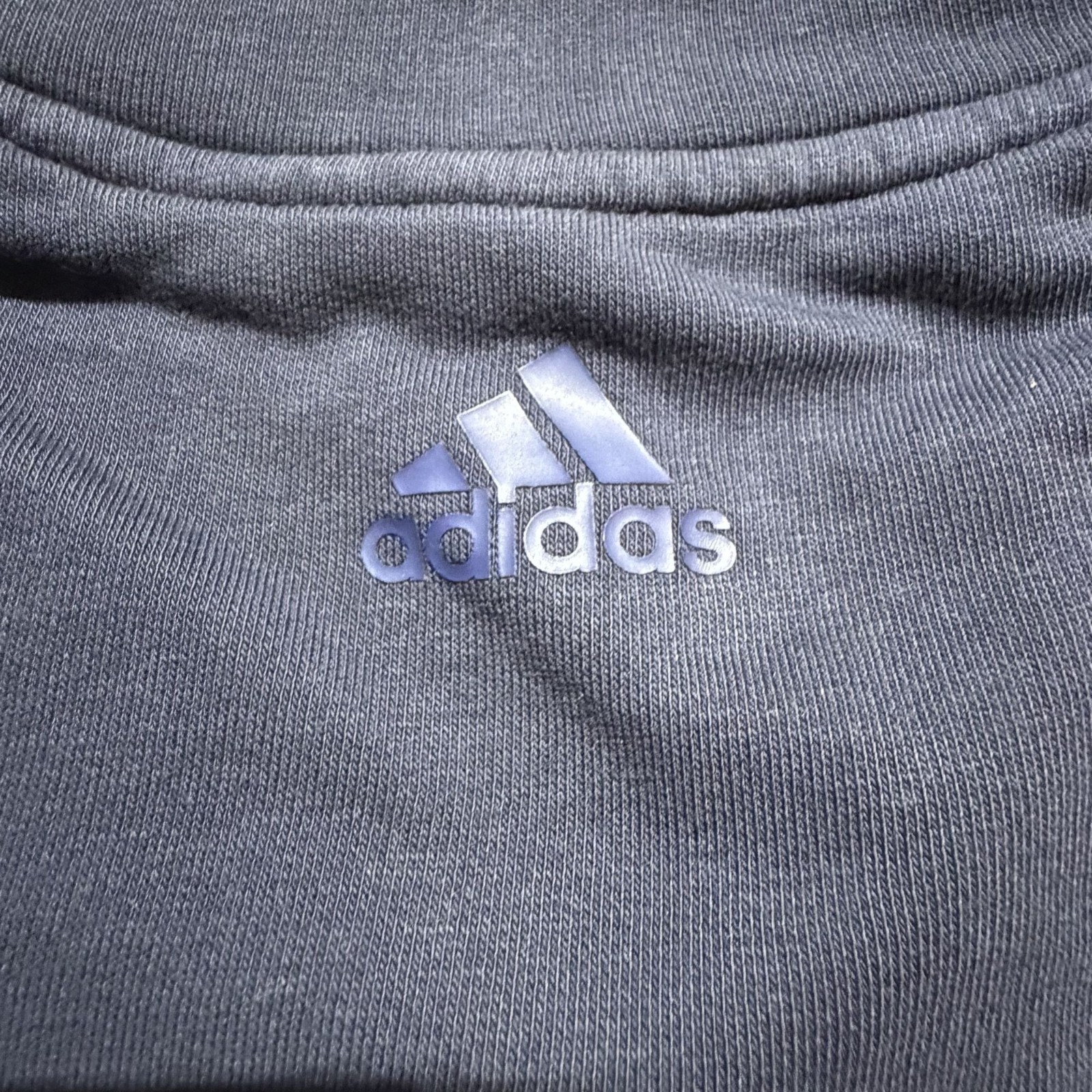 Adidas Womens Essentials Allcap Sports Sweatshirt Medium Crewneck Cotton Logo