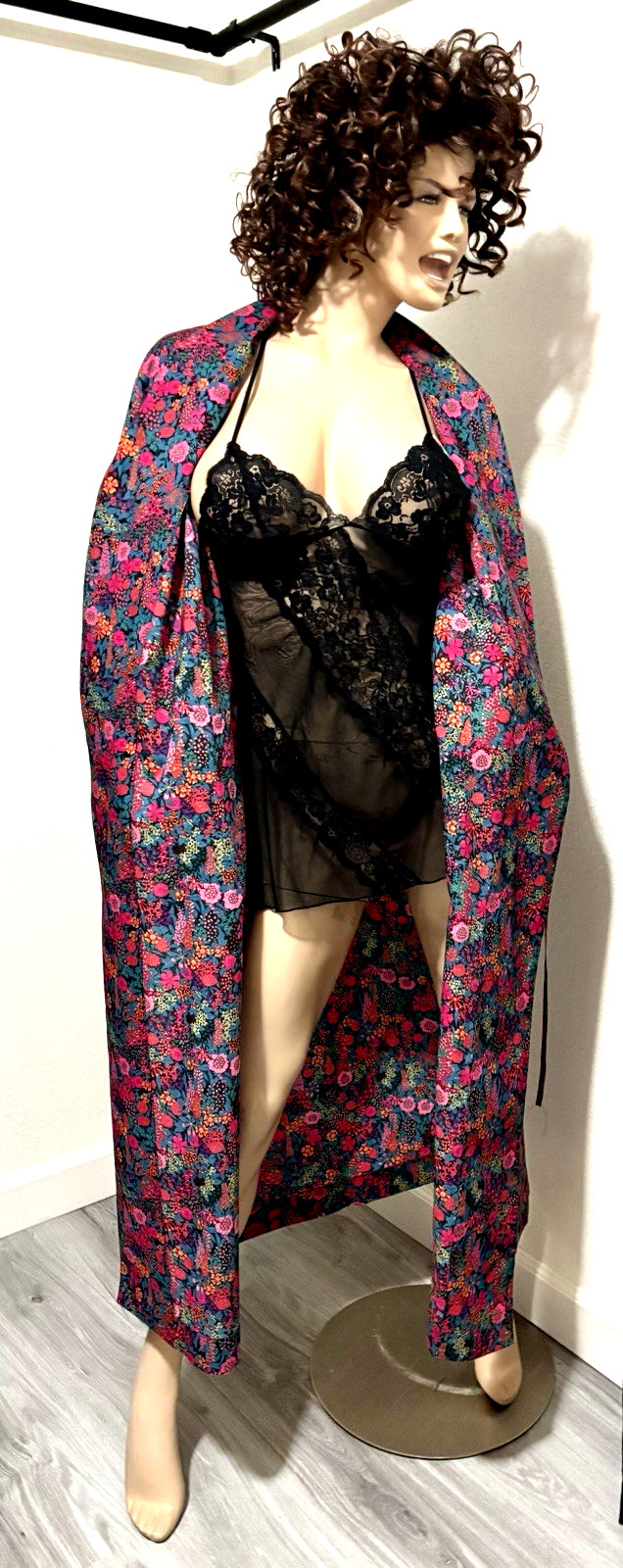 LIBERTY OF LONDON CIARA TANA LAWN COTTON ROBE FLORAL PATTERN SIZE XL NEW