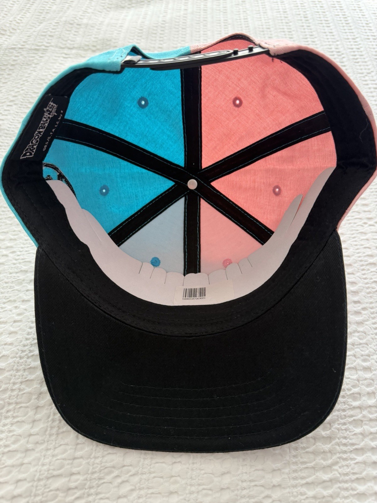 Dragon Ball Super Super Saiyan Blue Rose SnapBack Anime Hat One Size Adjustable