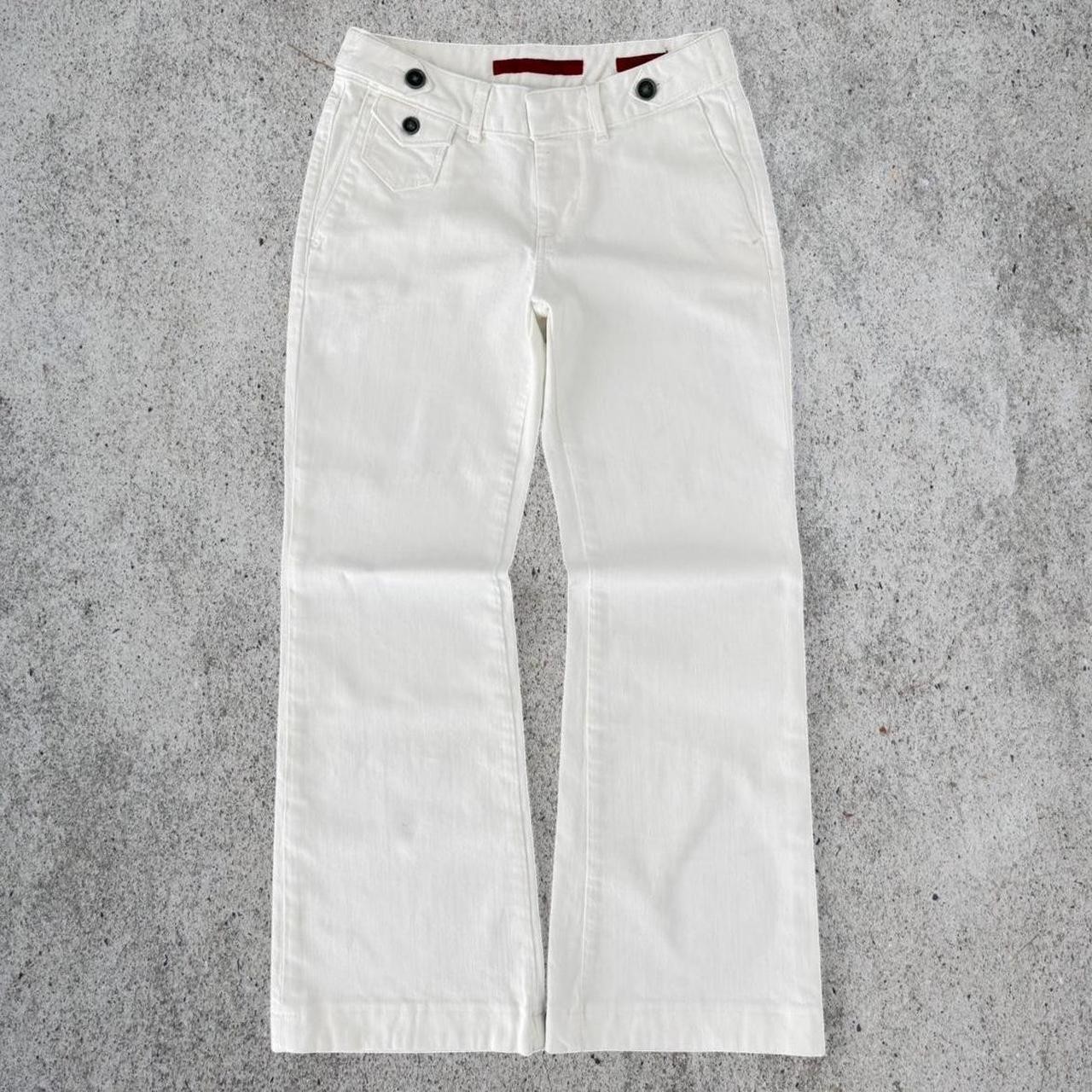 Banana Republic Limited Editions Petite Low Rise Flare/Bootcut Trouser Jeans