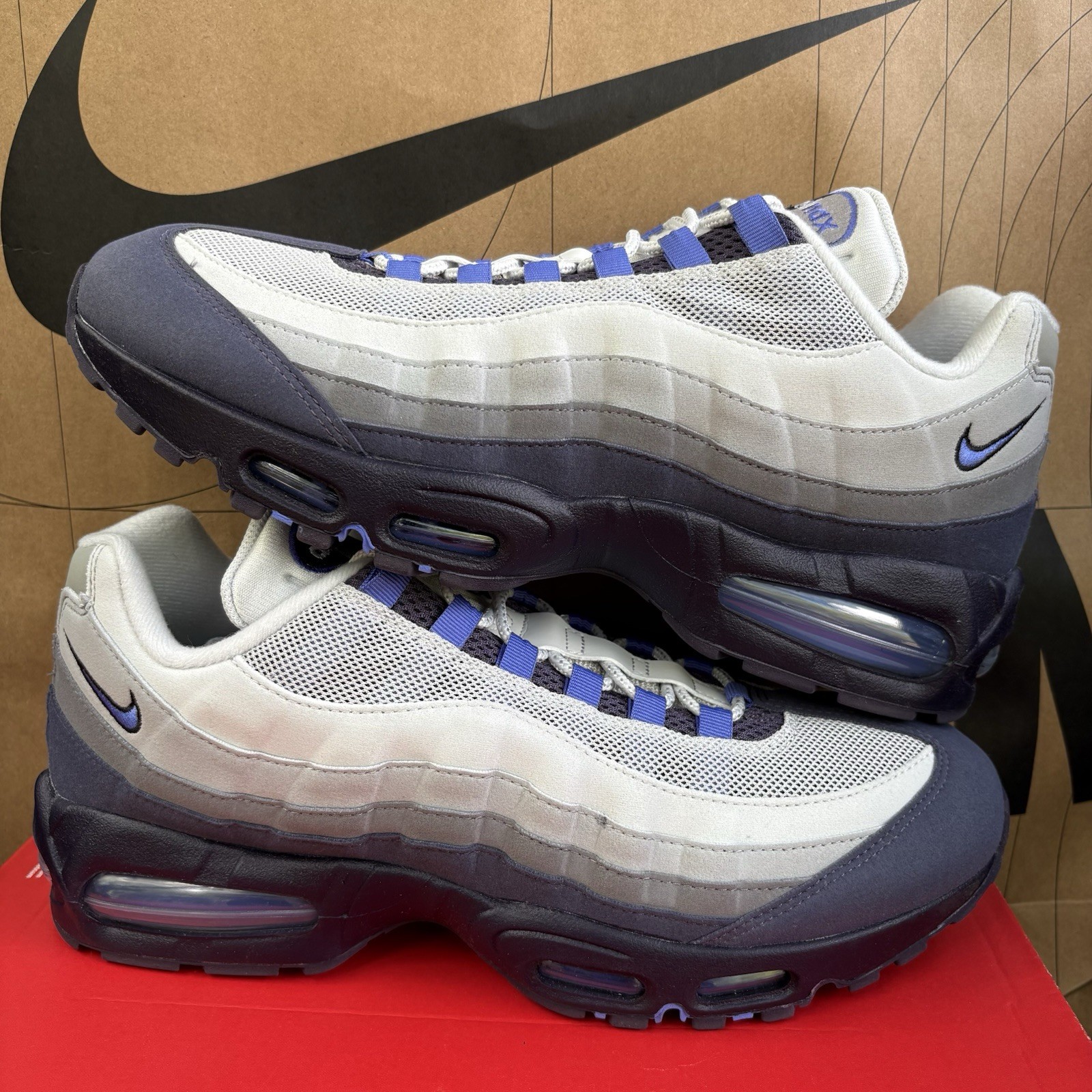NEW Nike Air Max 95 OG Big Bubble Photon Purple Dynasty NBY HM4740-009 Size 11.5