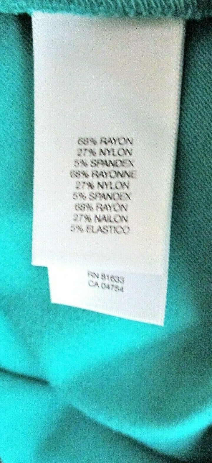 Kenneth Cole, Green, Ruched Bodycon Dress, Jewel Neck, Rayon/Nylon/Span, 4