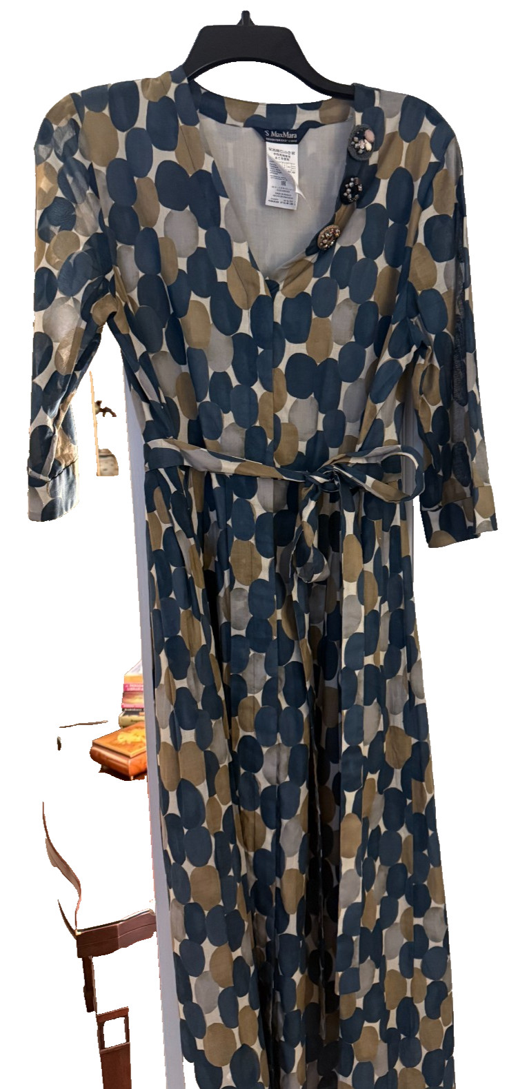 Max Mara Cotton Maxi Dress Size 12