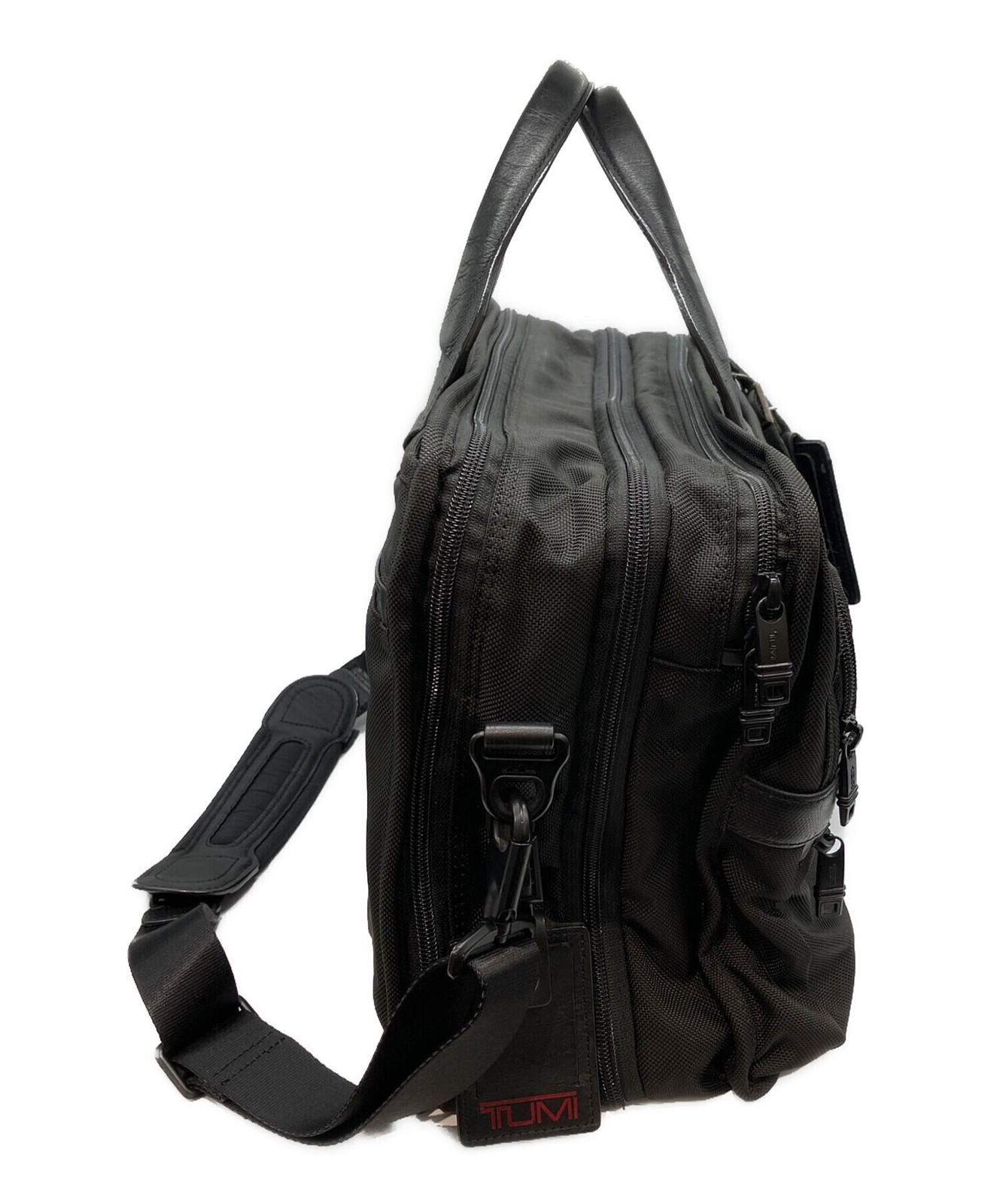 TUMI Briefcase 26141D2 Black Nylon Authentic From Japan