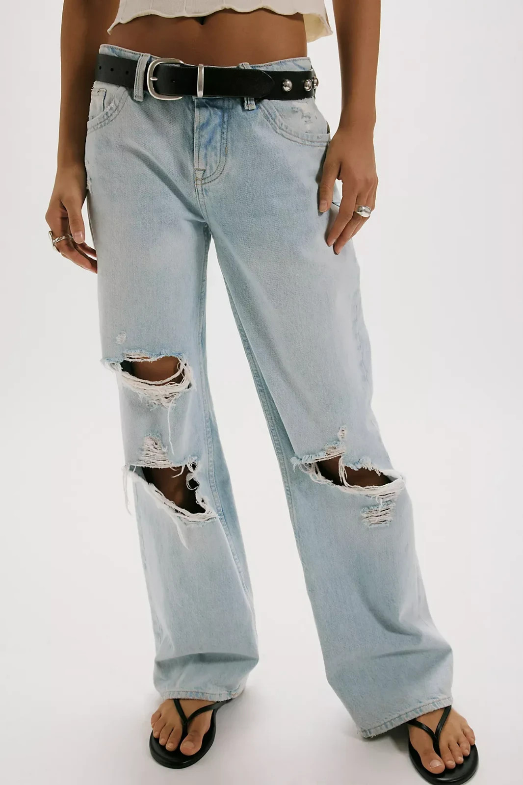Freepeople – We The Free Tennessee Low-Rise Boyfriend Jeans – Sale Off