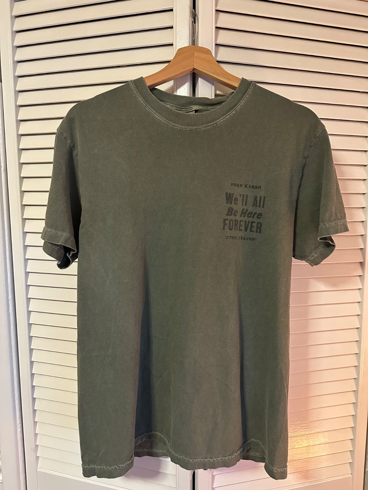 Noah Kahan “We’ll All Be Here Forever” Stick Season Album Tour Medium Unisex ’24