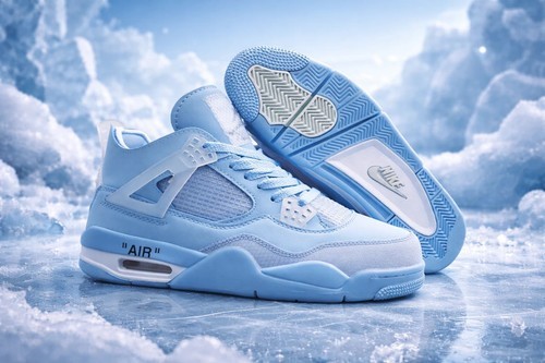 NEW Jordan 4 Retro “OW Blue” All Men’s Size US 7-12