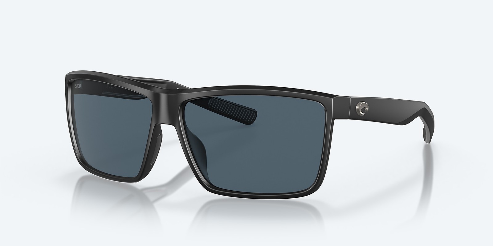 Costa Del Mar Rinconcito Matte Black/Gray 580P Polarized 60 mm Sunglasses
