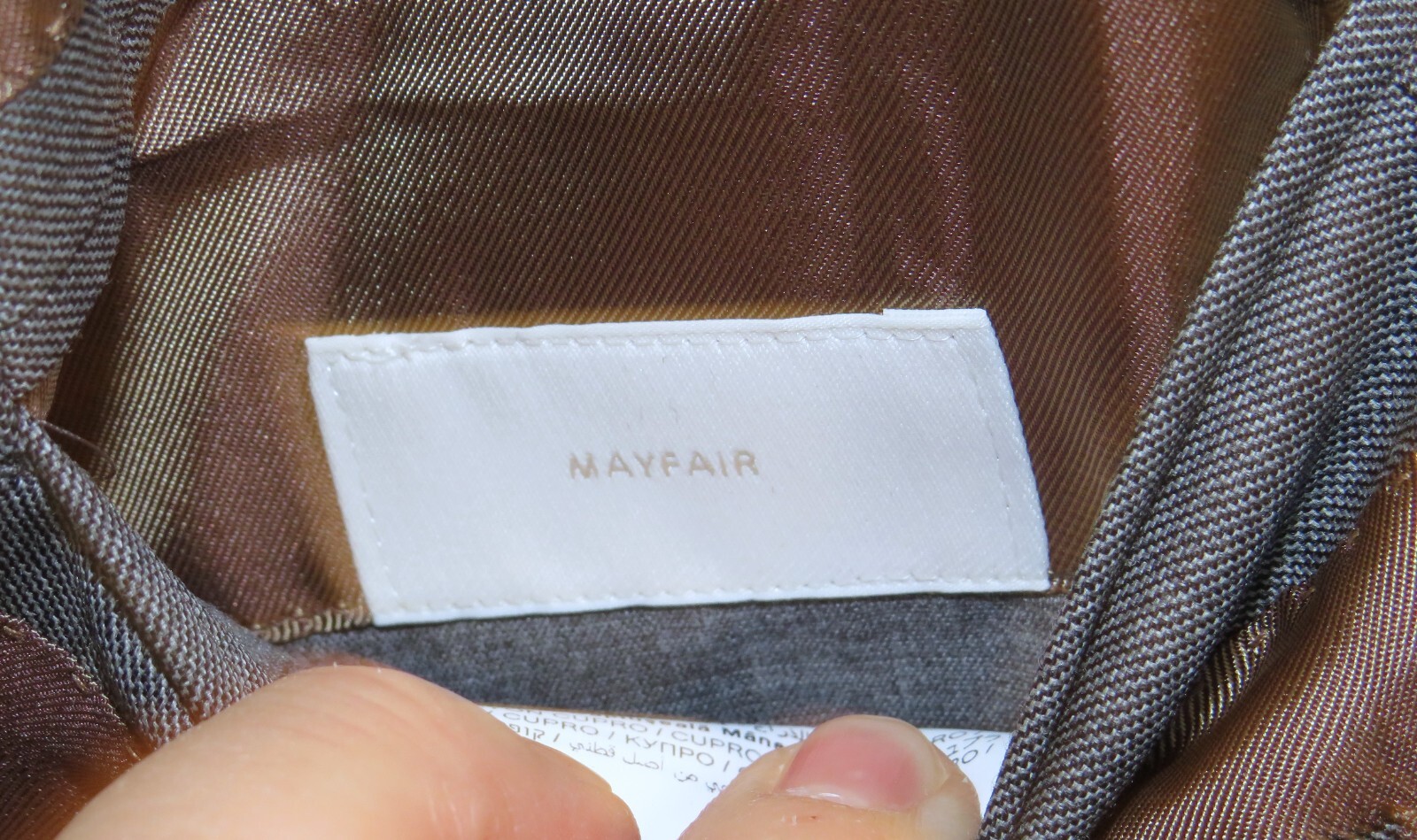 Dunhill x Zegna Mayfair Fit Solid Gray Current Two Button Suit 46L NWT