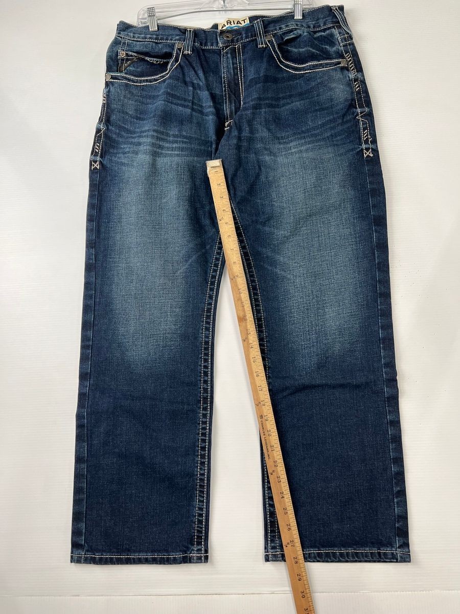 ARIAT M2 Relaxed Stretch Stillwell Jean Men’s Size 36×30 Salton