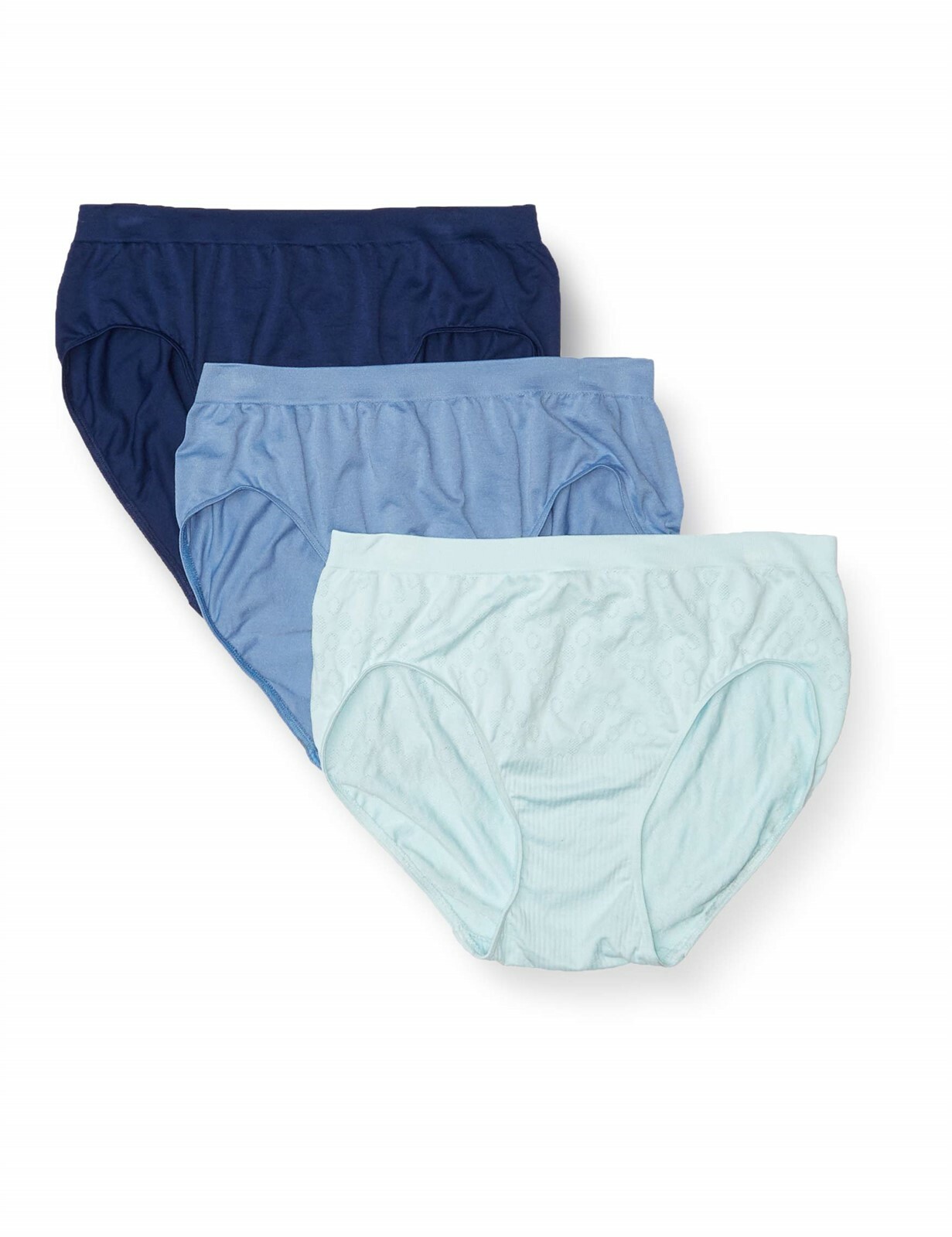 Bali AK90 3-Pack Comfort Revolution Hipster Panty Panties Underwear NEW 3 Pairs!