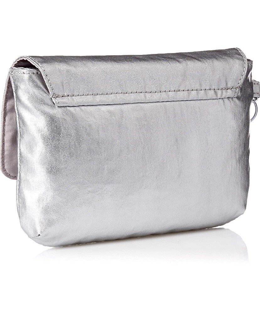 Kipling AC8601 – Selene Platinum Metallic Women’s Wristlet – New!