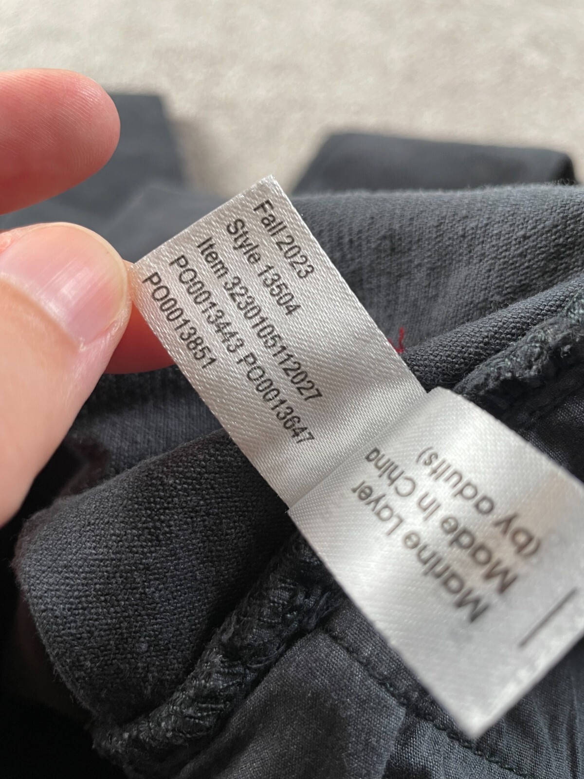 Marine Layer Pants Mens 30 x 32 Slim Straight Cambridge Corduroy Dark Academia