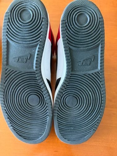 Nike Court Vision Mid Basketball Sneakers Men’s US Size 14 Red/white /black NEW