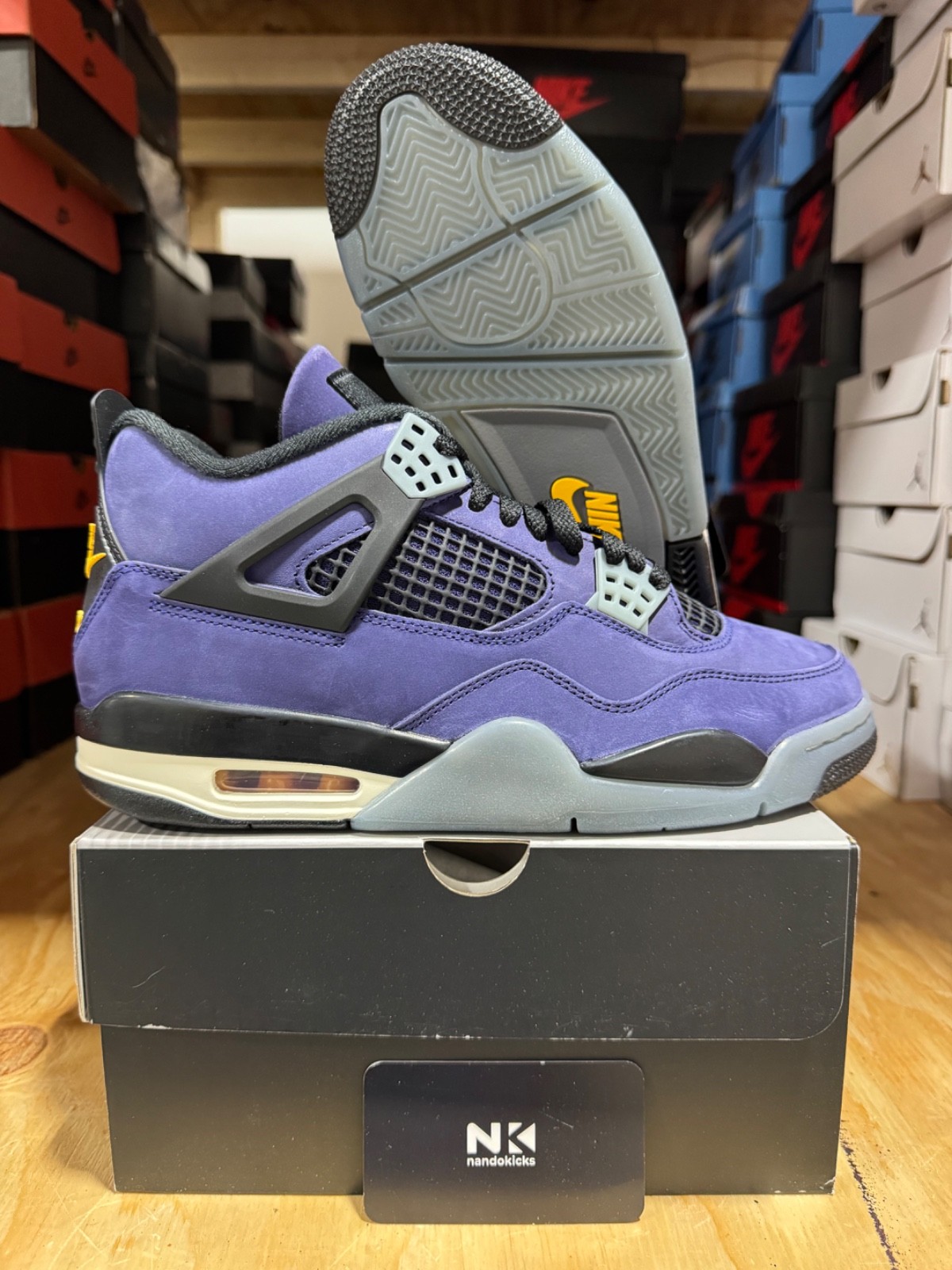 Air Jordan 4 Retro ‘Lakers’ FV5029-500 BRAND NEW MENS SIZES